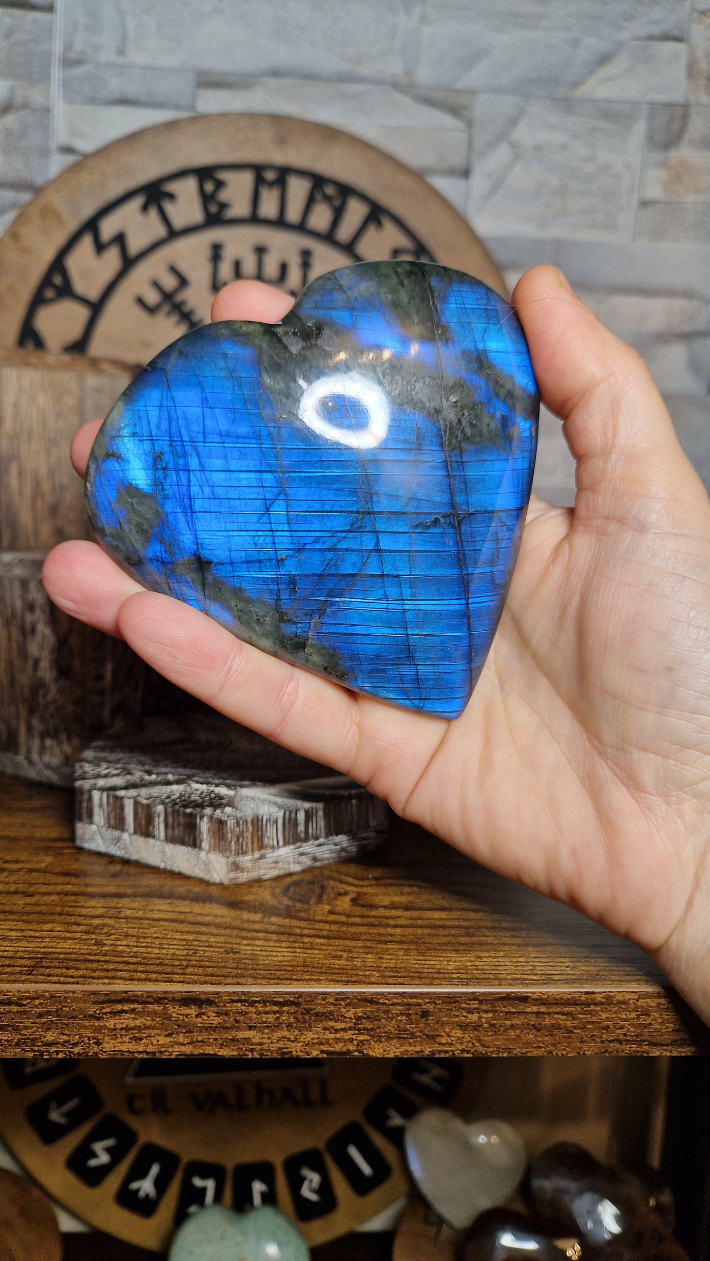 Labradorite Heart - 3