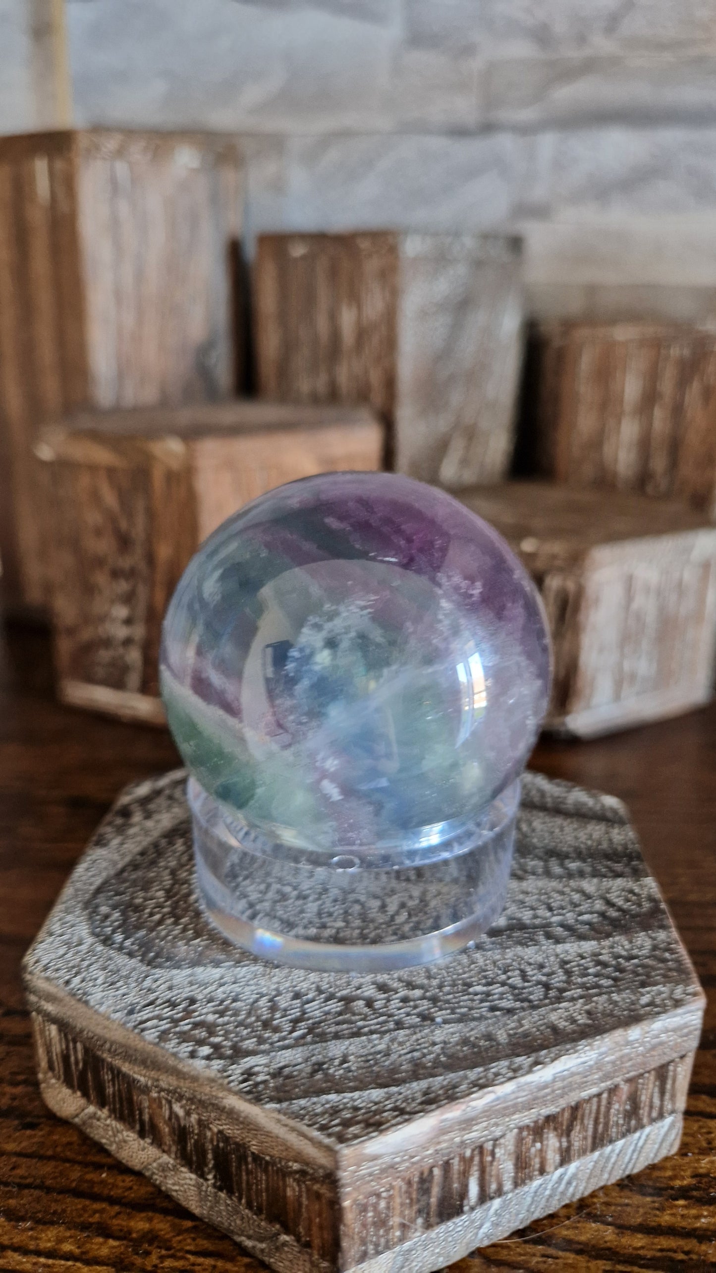 Fluorite Sphere  - 357