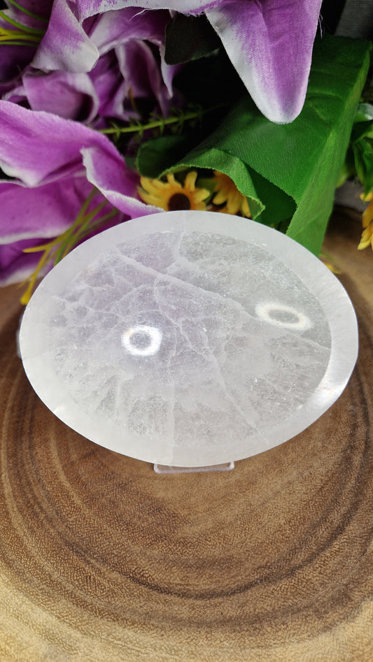 Selenite Oval Bowl - 559