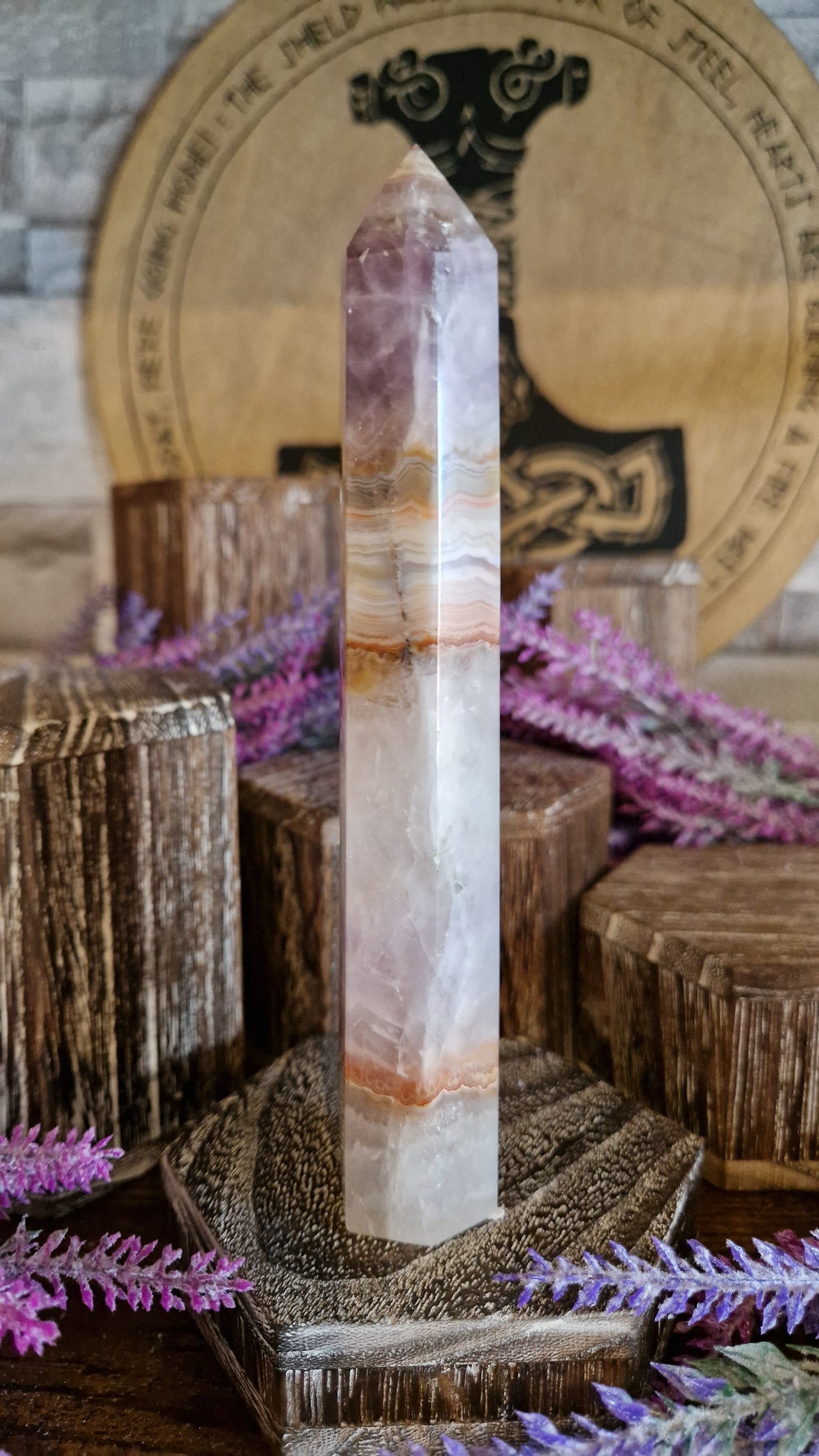 Mexican Amethyst Tower - 241