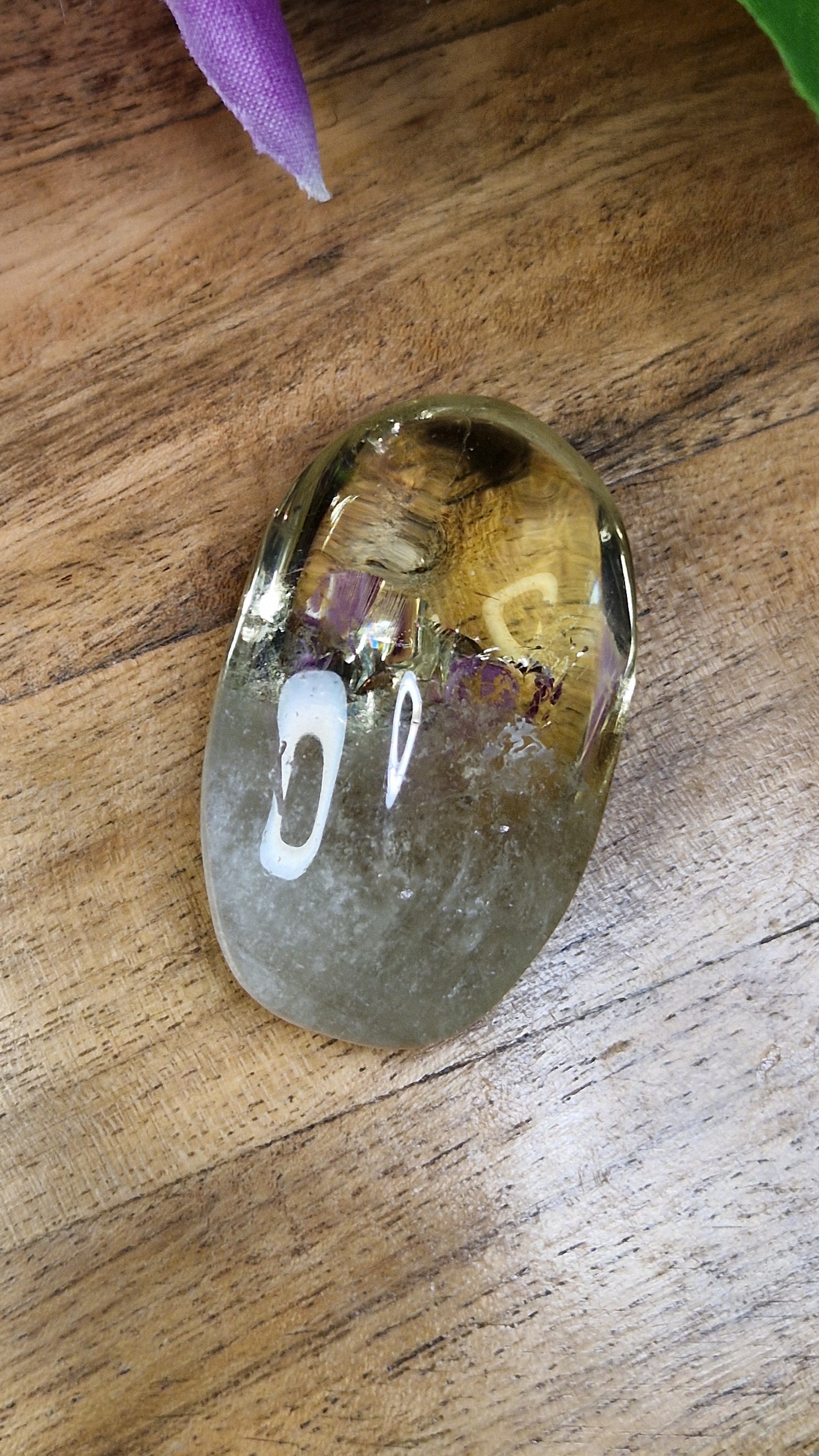 Citrine Palmstone - 390