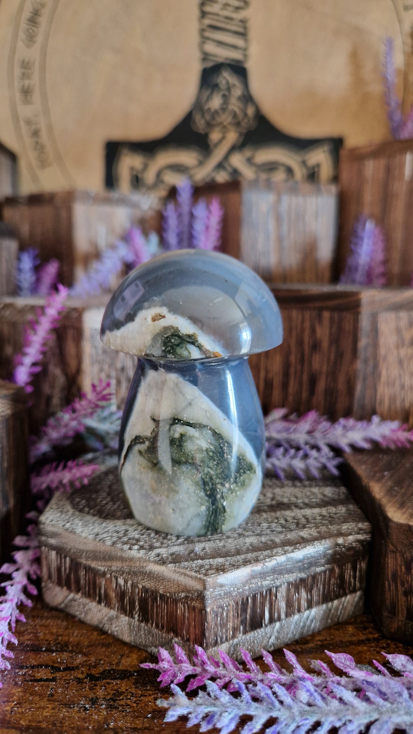 Ocean Jasper Mushroom