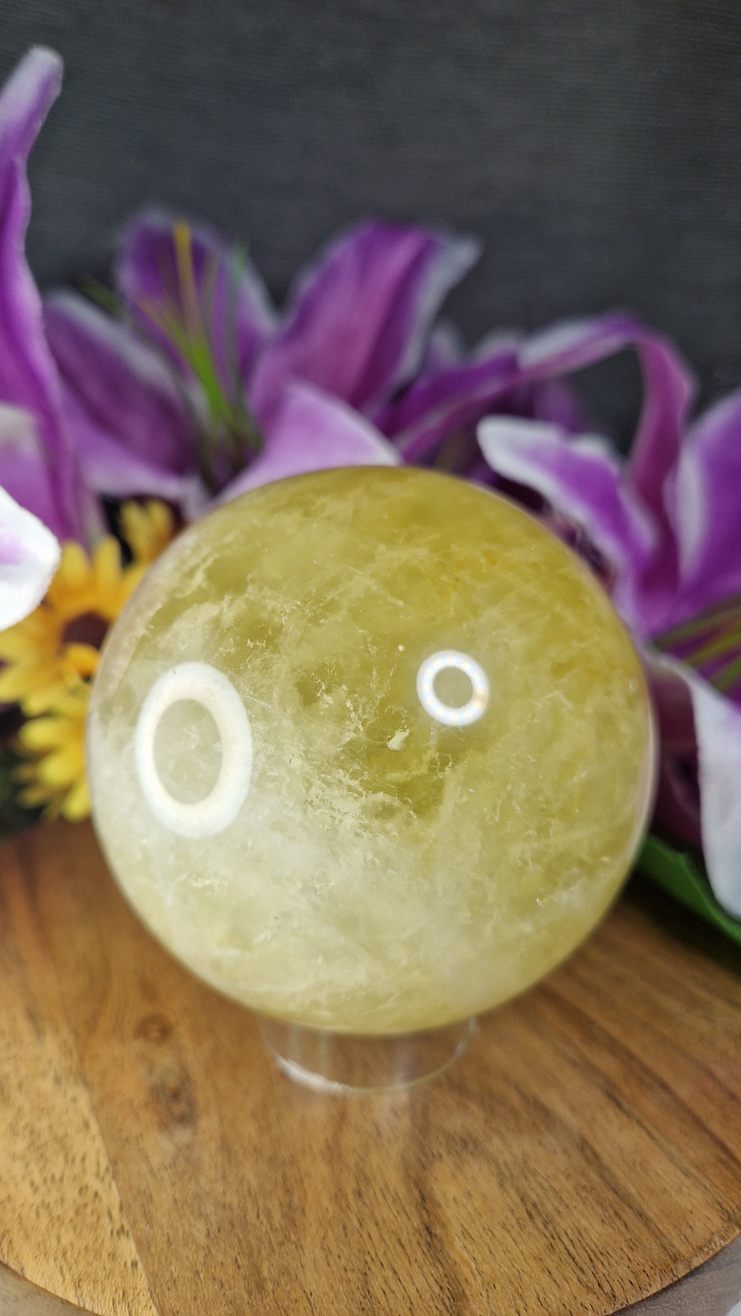 Citrine Sphere - 111
