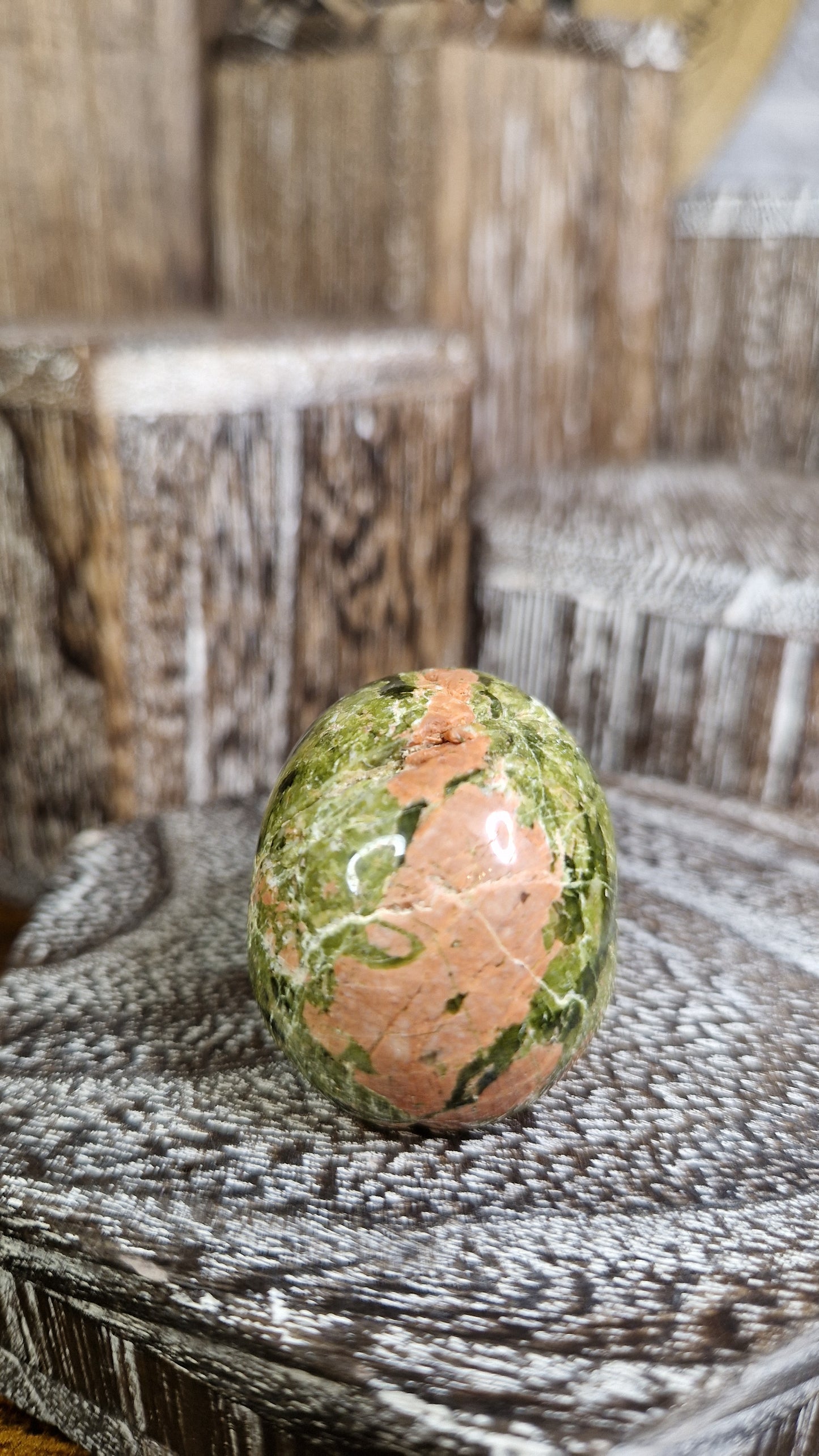 Unakite Skull - 27