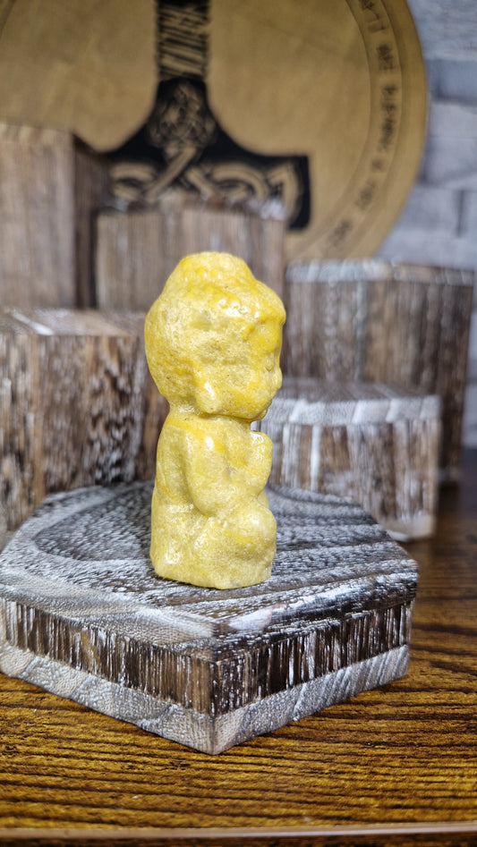 Yellow Jade Buddha - 14
