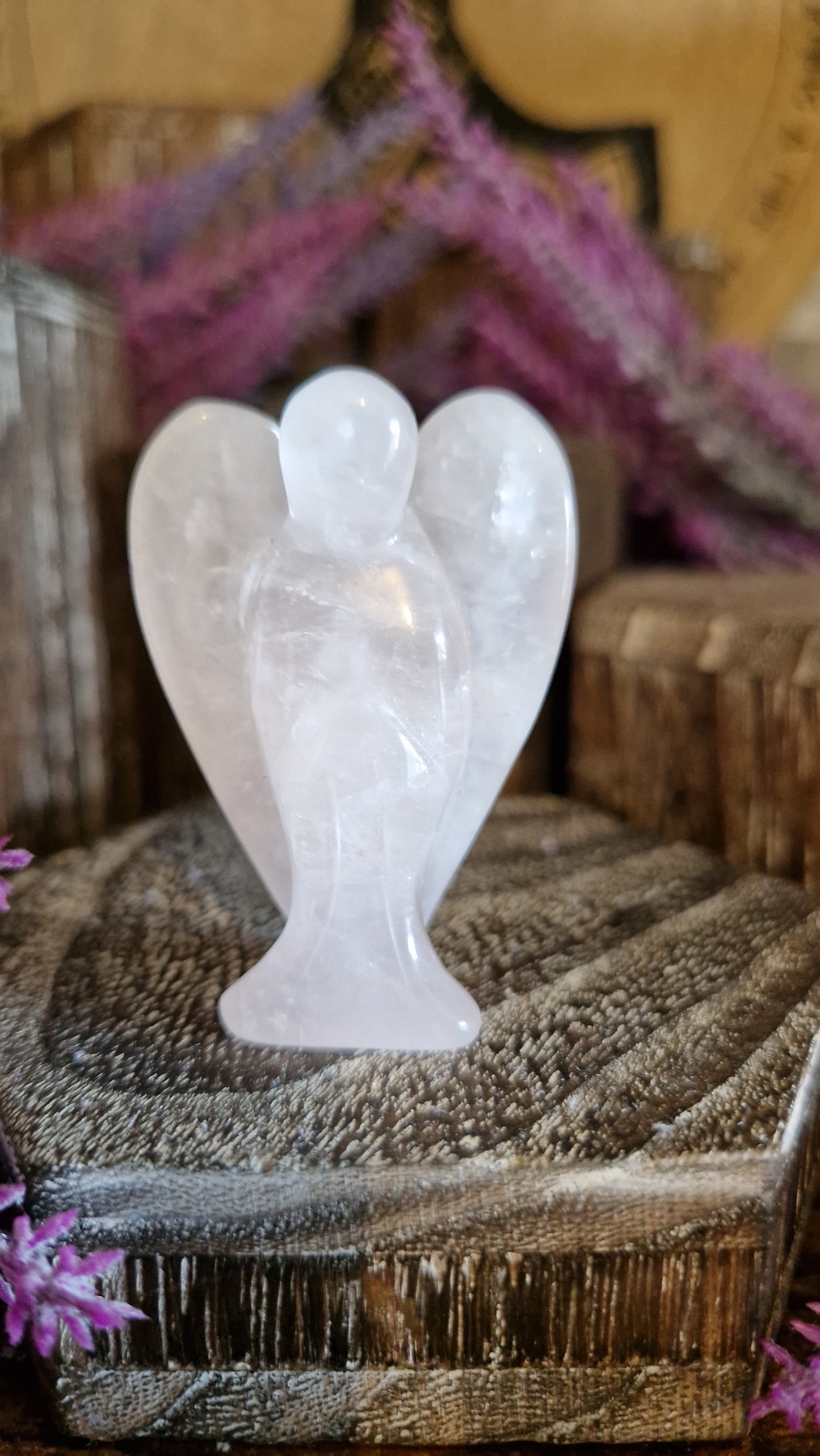 Rose Quartz Angel - 12