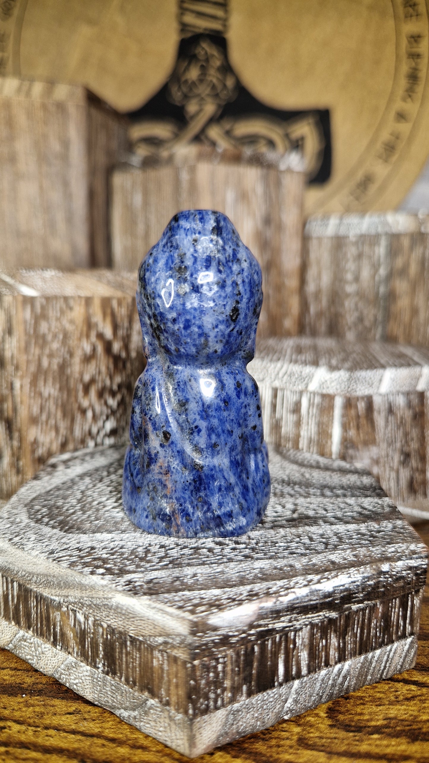 Sodalite Buddha - 5