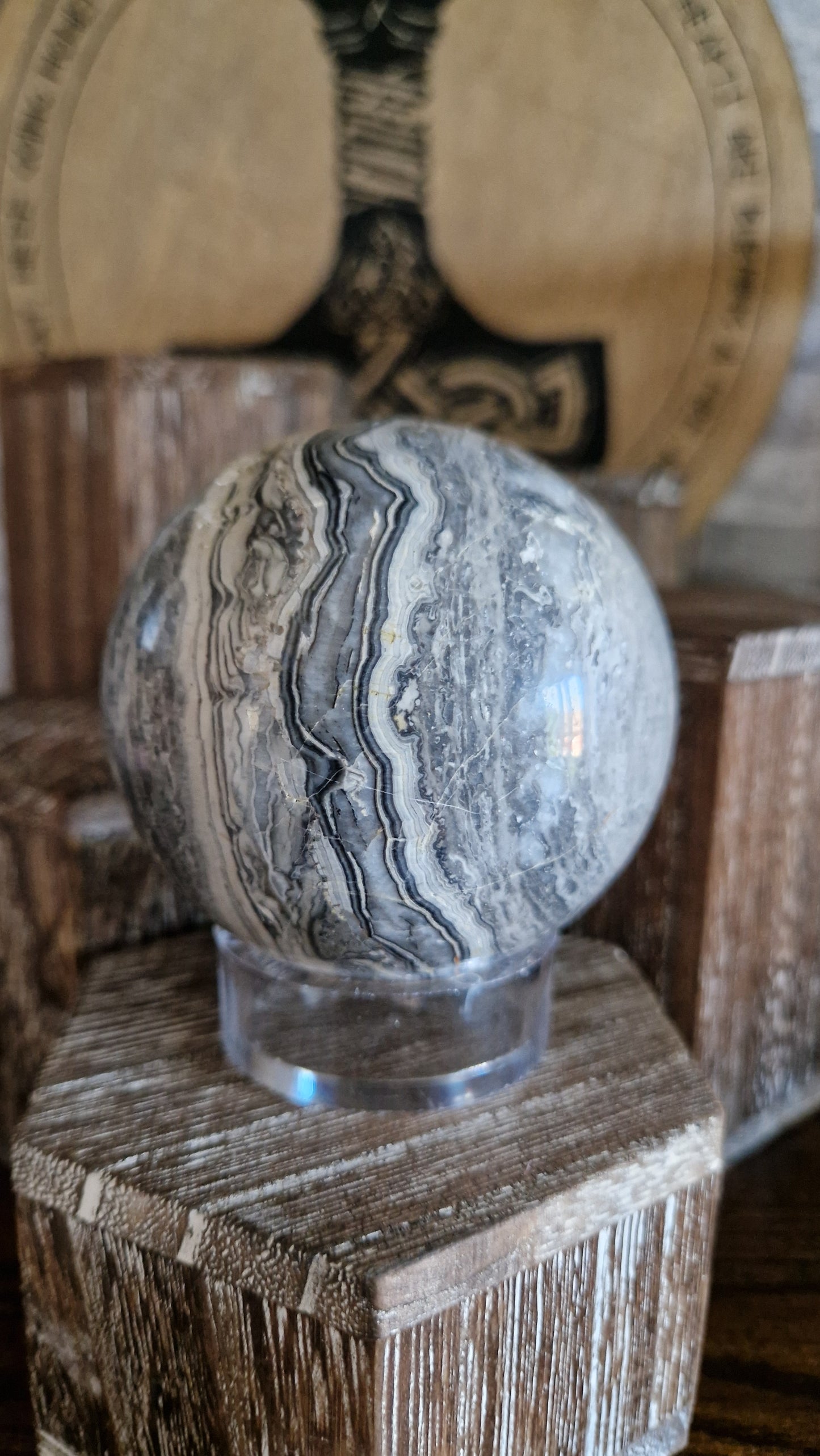Picasso Jasper Sphere  - 681