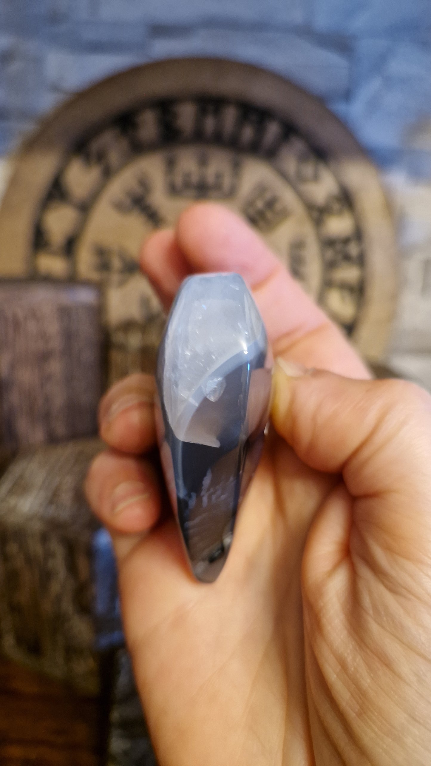 Volcano Agate Heart - 27