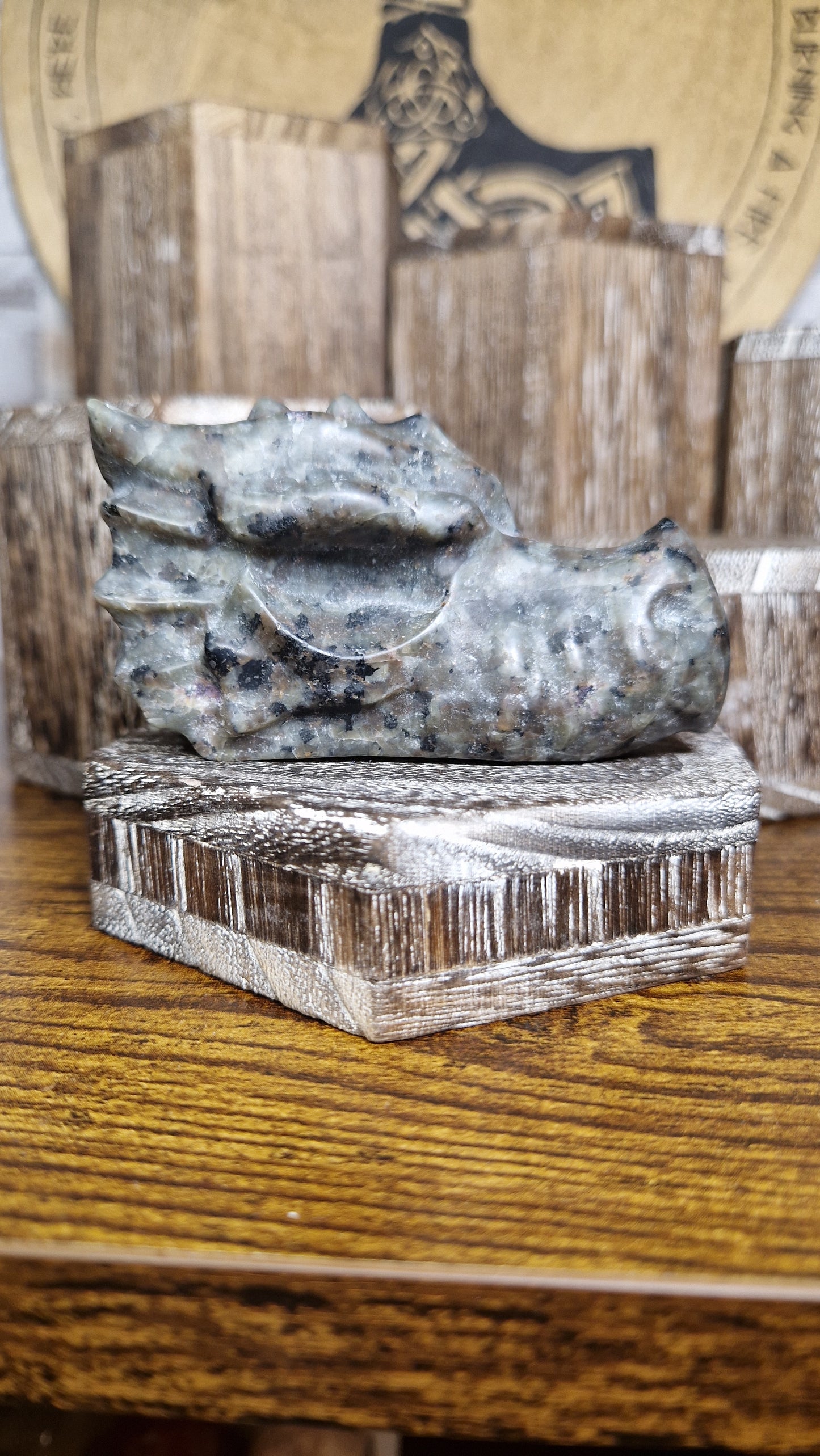 Yooperlite Dragon's Head  l- 7
