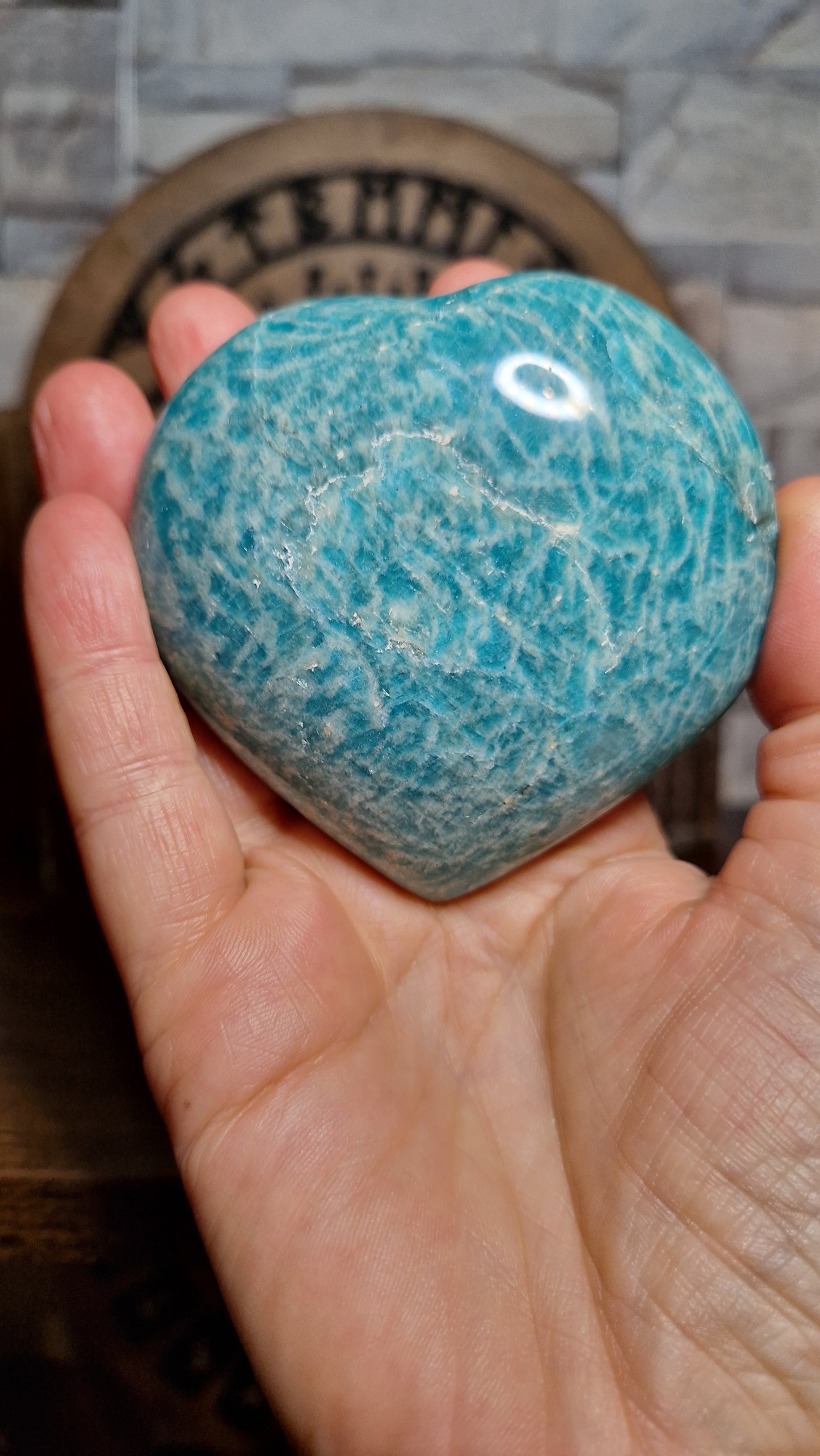 Amazonite Heart - 6