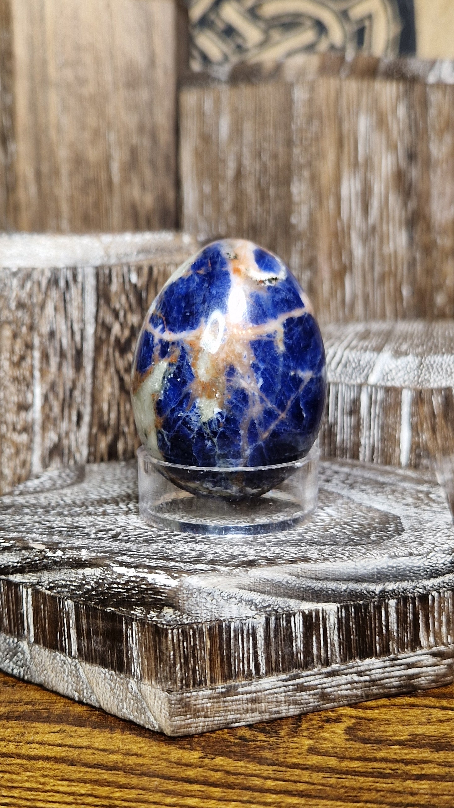 Sunset Sodalite Egg - 9