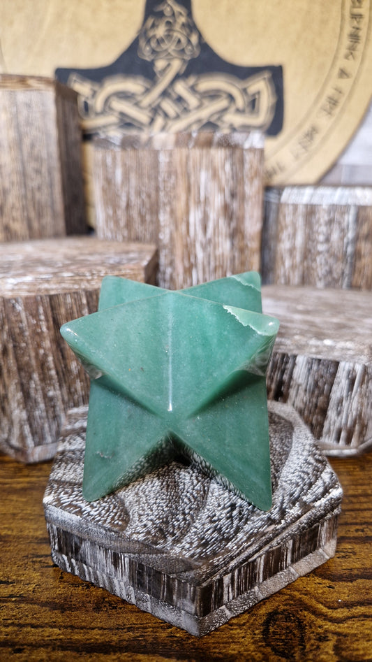 Green Aventurine Merkaba - 1
