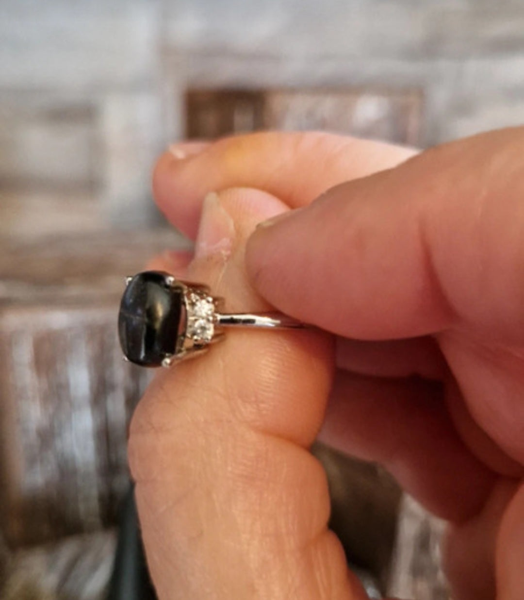 Hypersthene Adjustable Ring