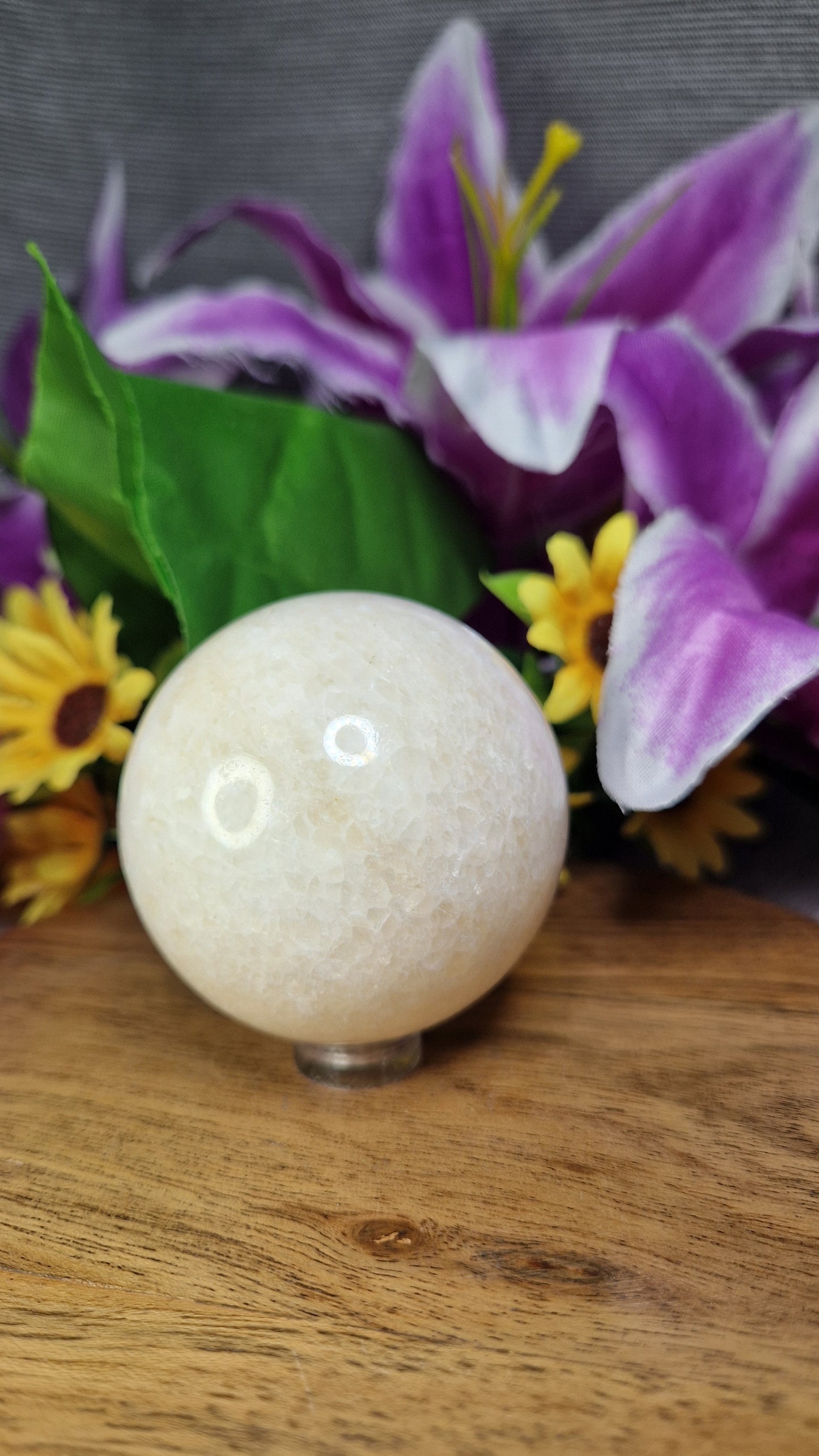 Milky Quartz Sphere - 115