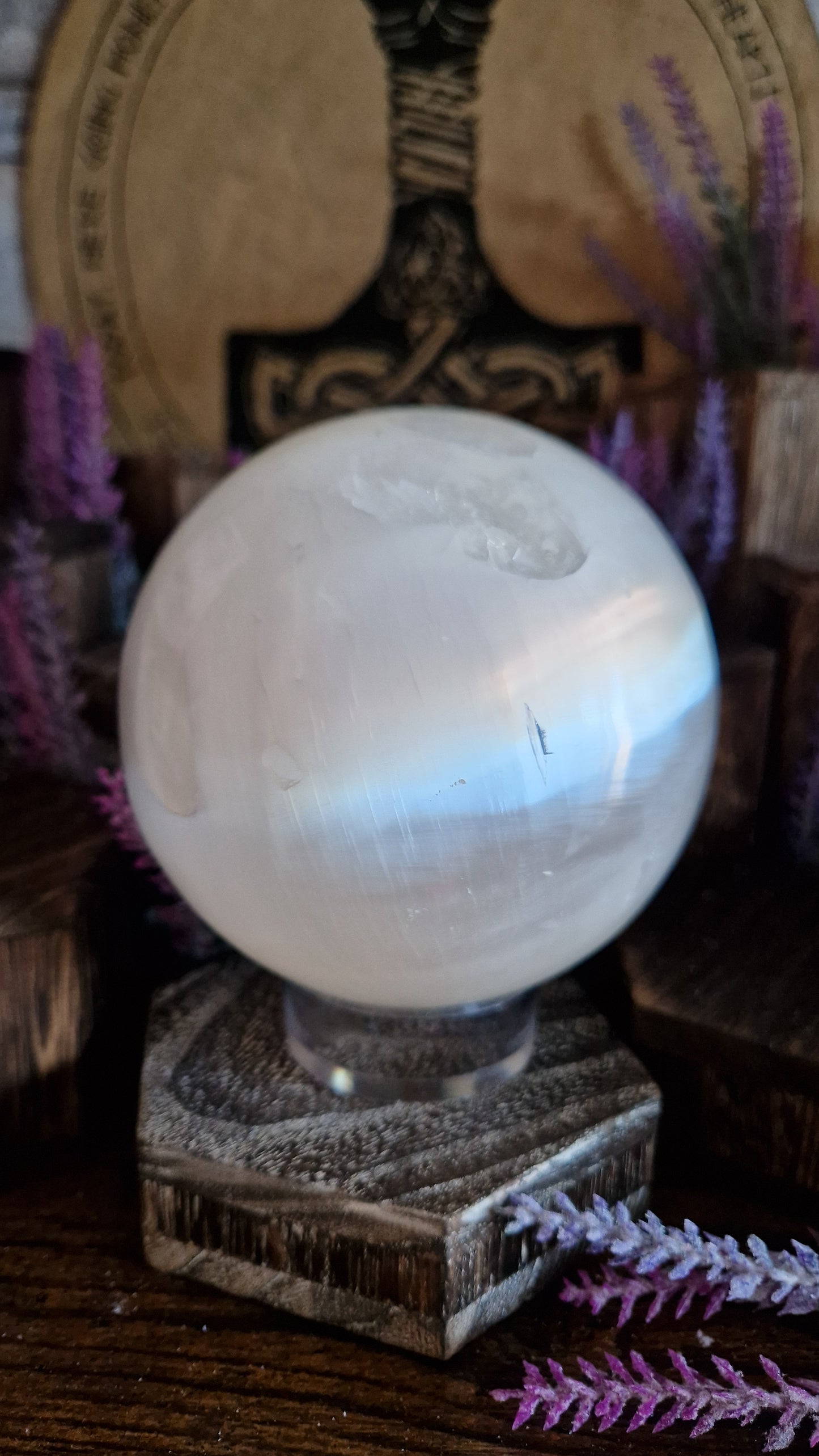 Selenite Sphere