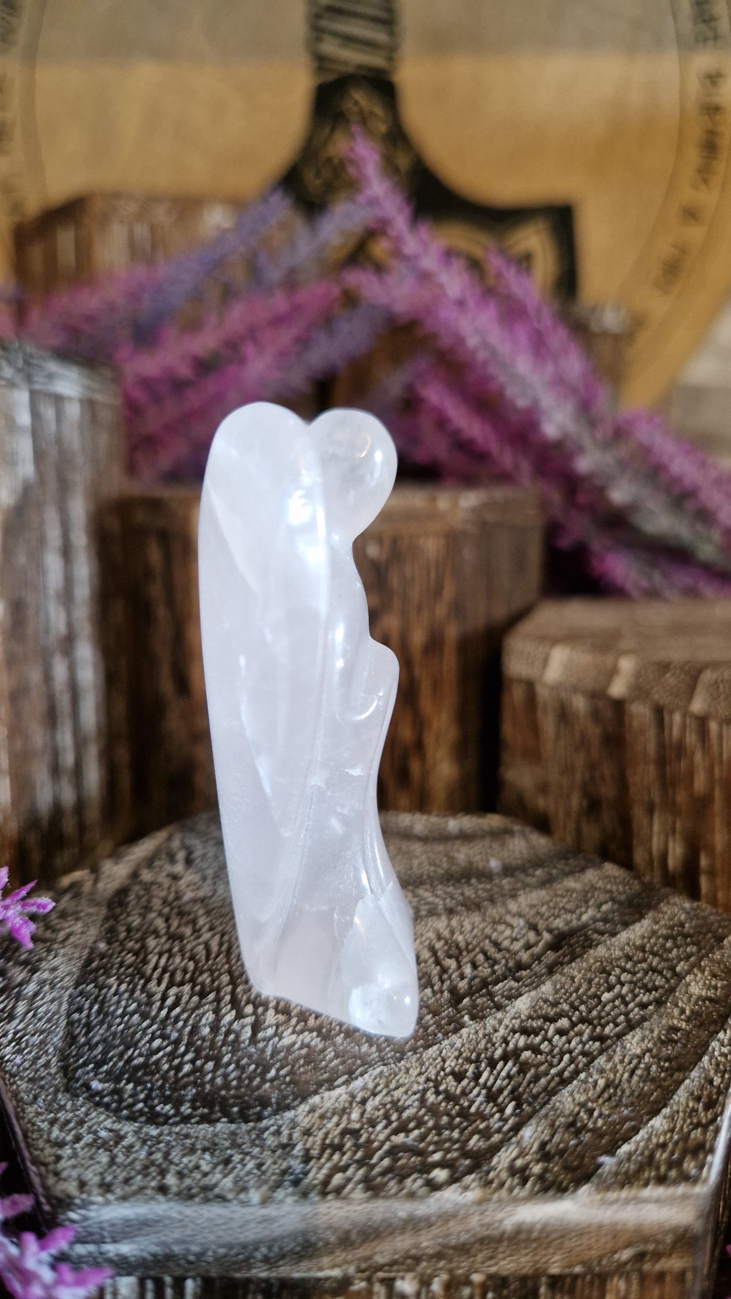 Rose Quartz Angel - 6
