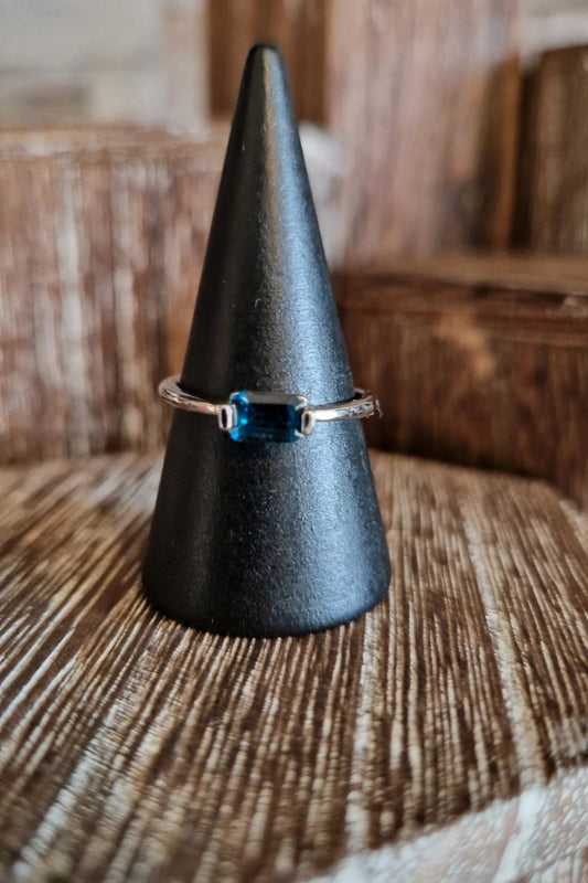 Topaz Adjustable Ring