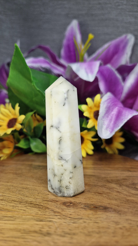 Dendritic Opal Tower - 58