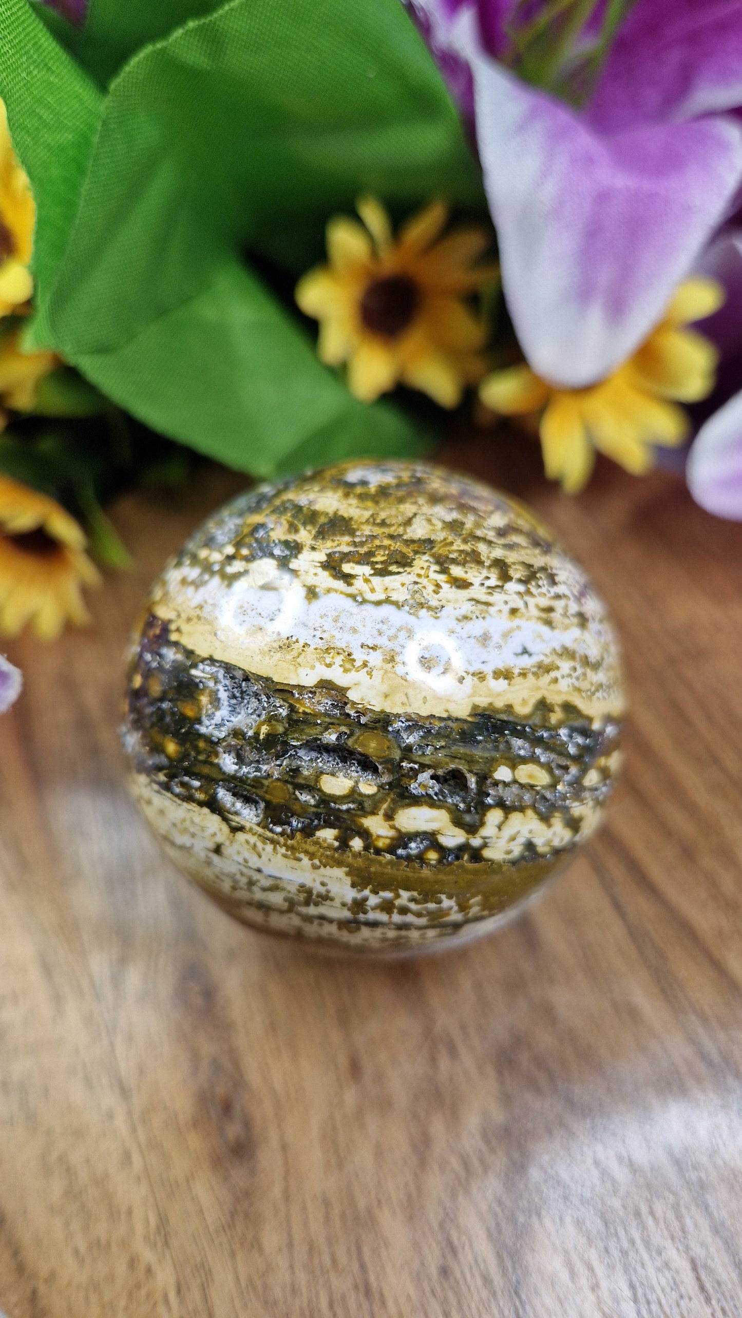 Ocean Jasper Sphere  - 514