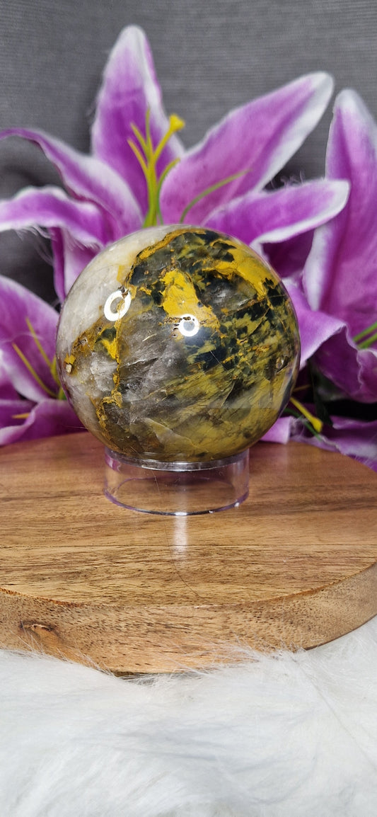 Root Fluorite Sphere - 267