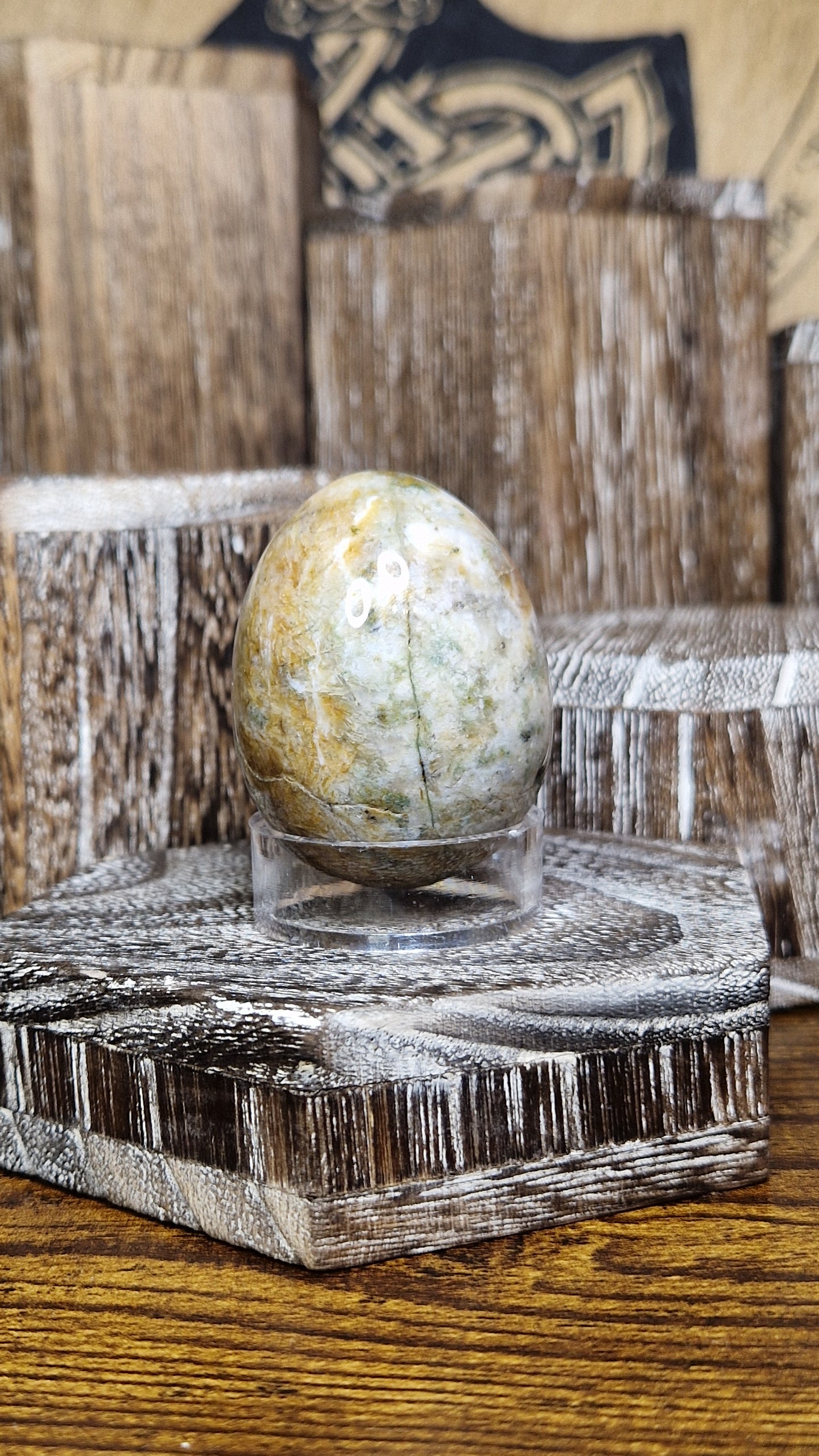 Ocean Jasper Egg  - 14