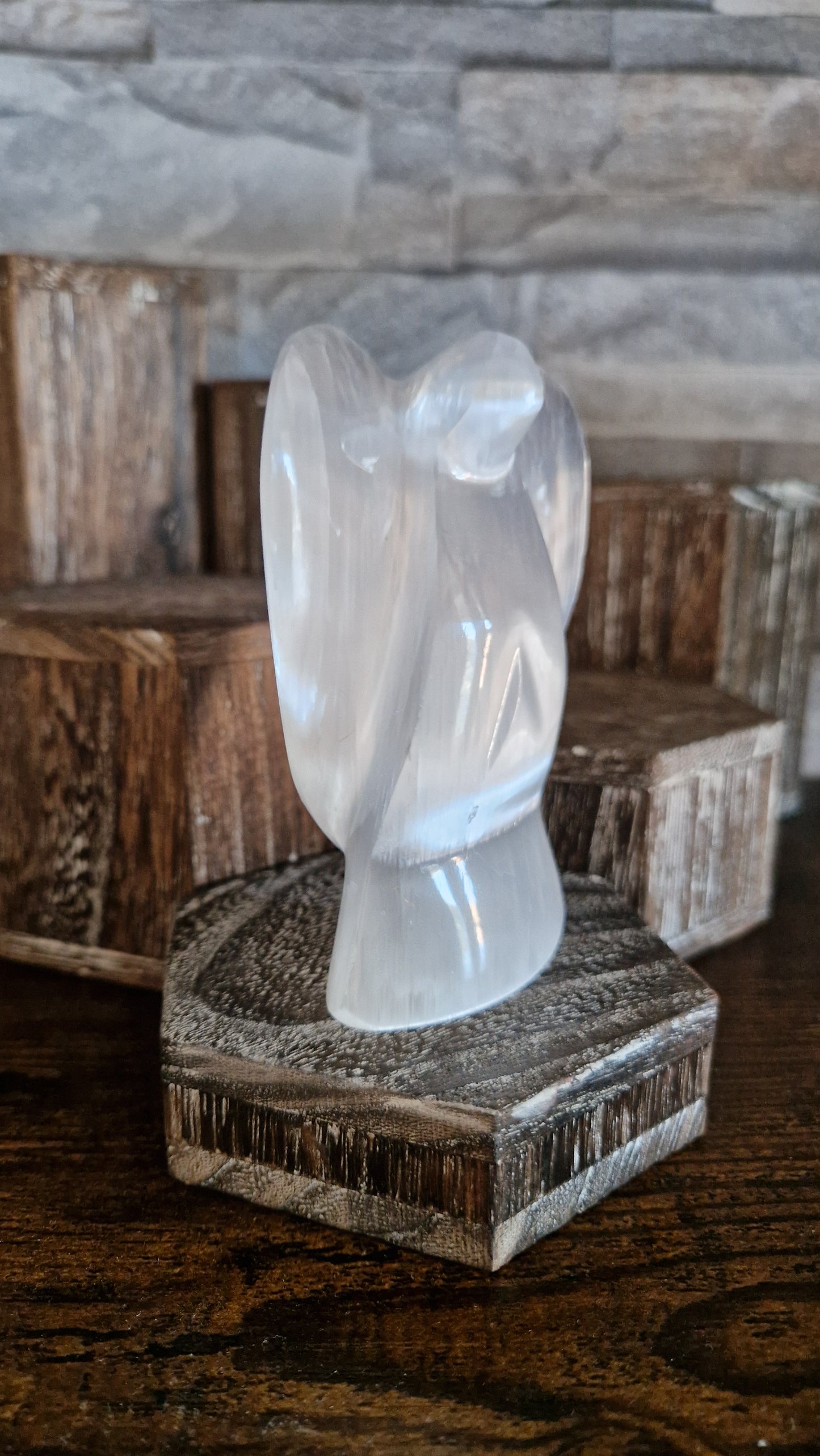 Selenite Angel - 565