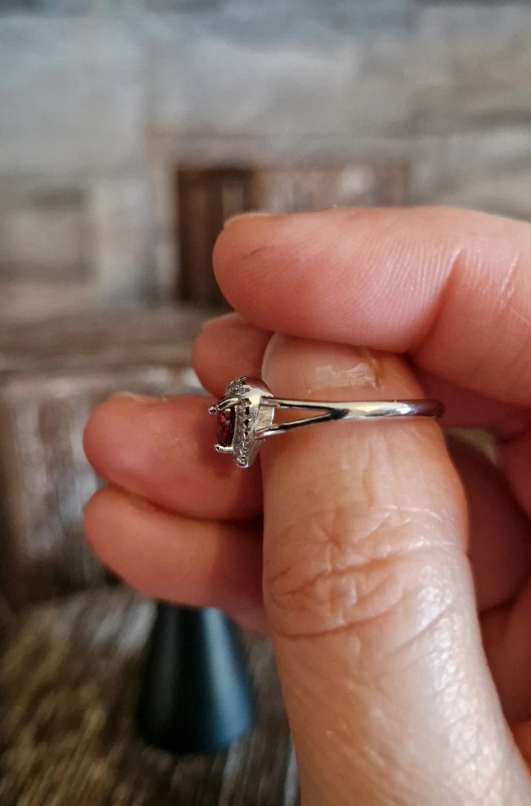 Ruby Adjustable Ring