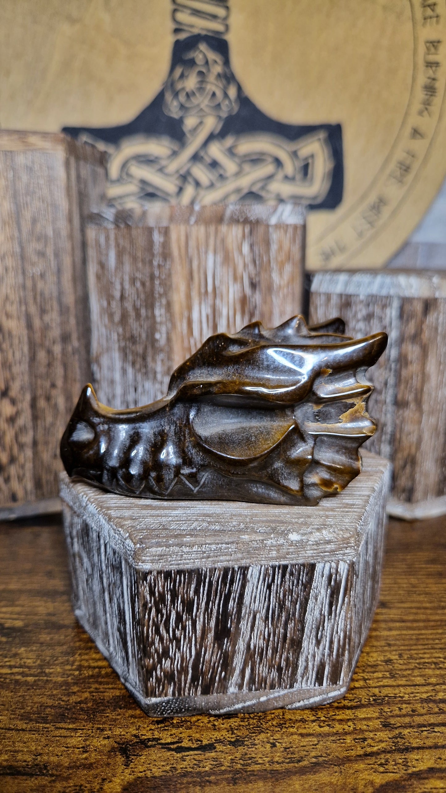 Tiger's Eye Dragon's Head - 6