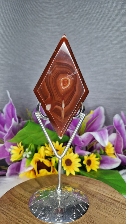 Sardonyx Diamond with Stand- 201