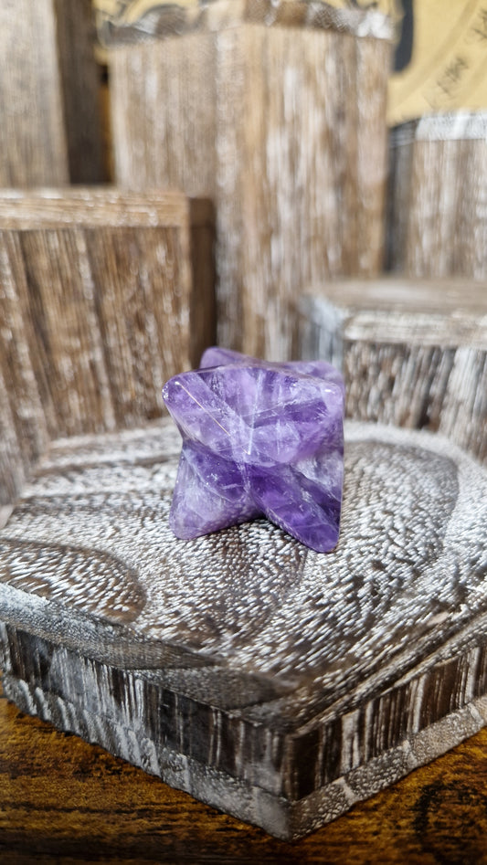 Amethyst Merkaba - 11