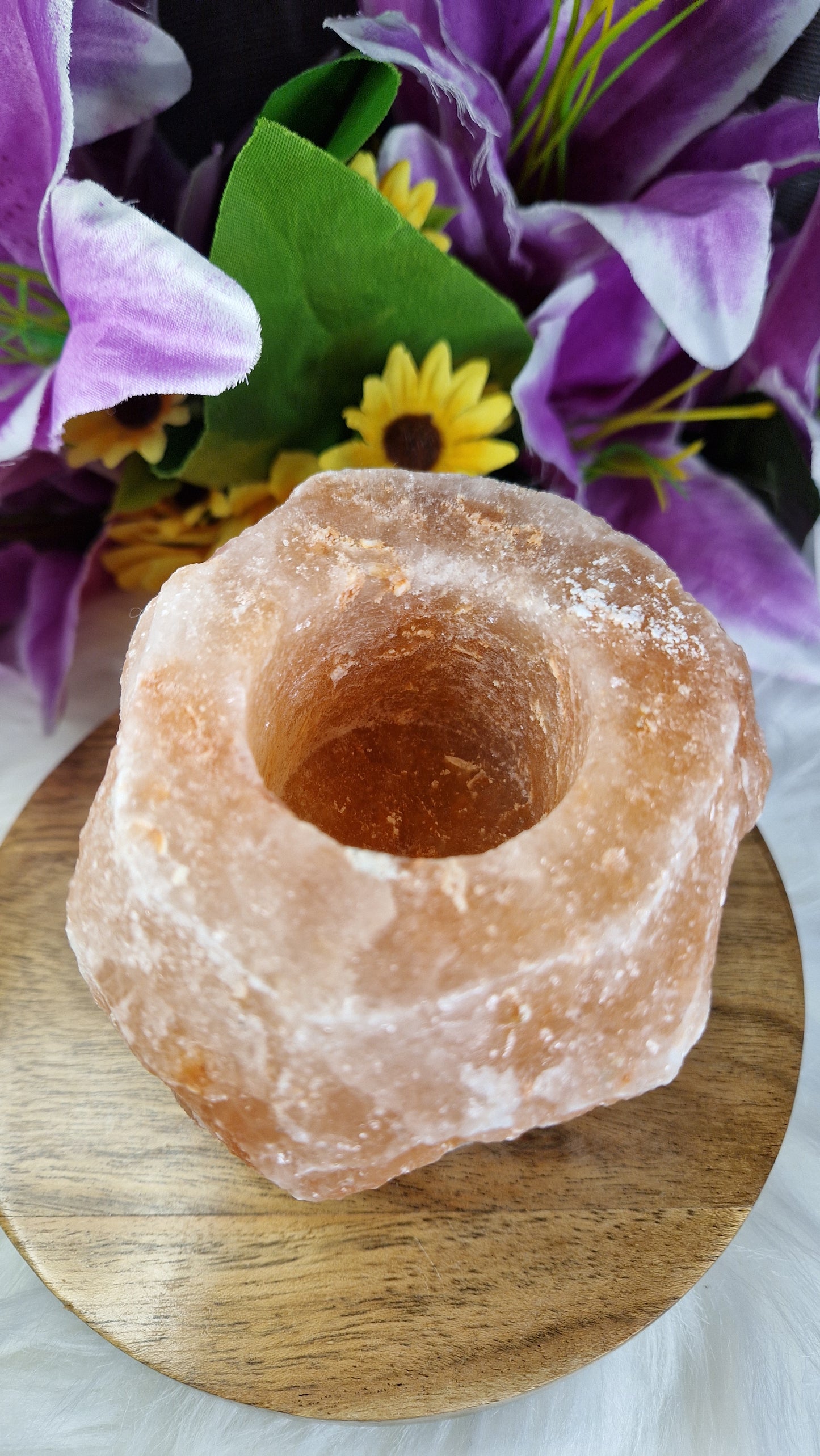 Himalayan Salt Tealight Holder