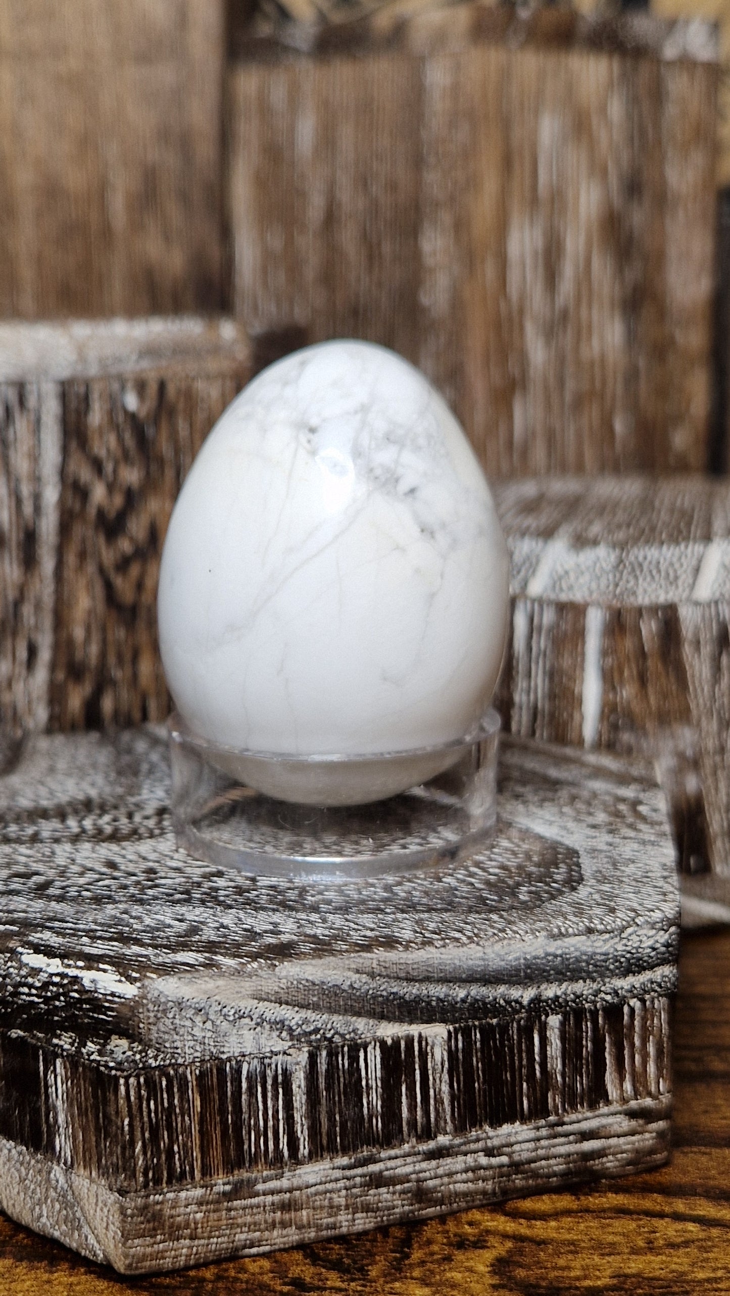 Howlite Egg - 6