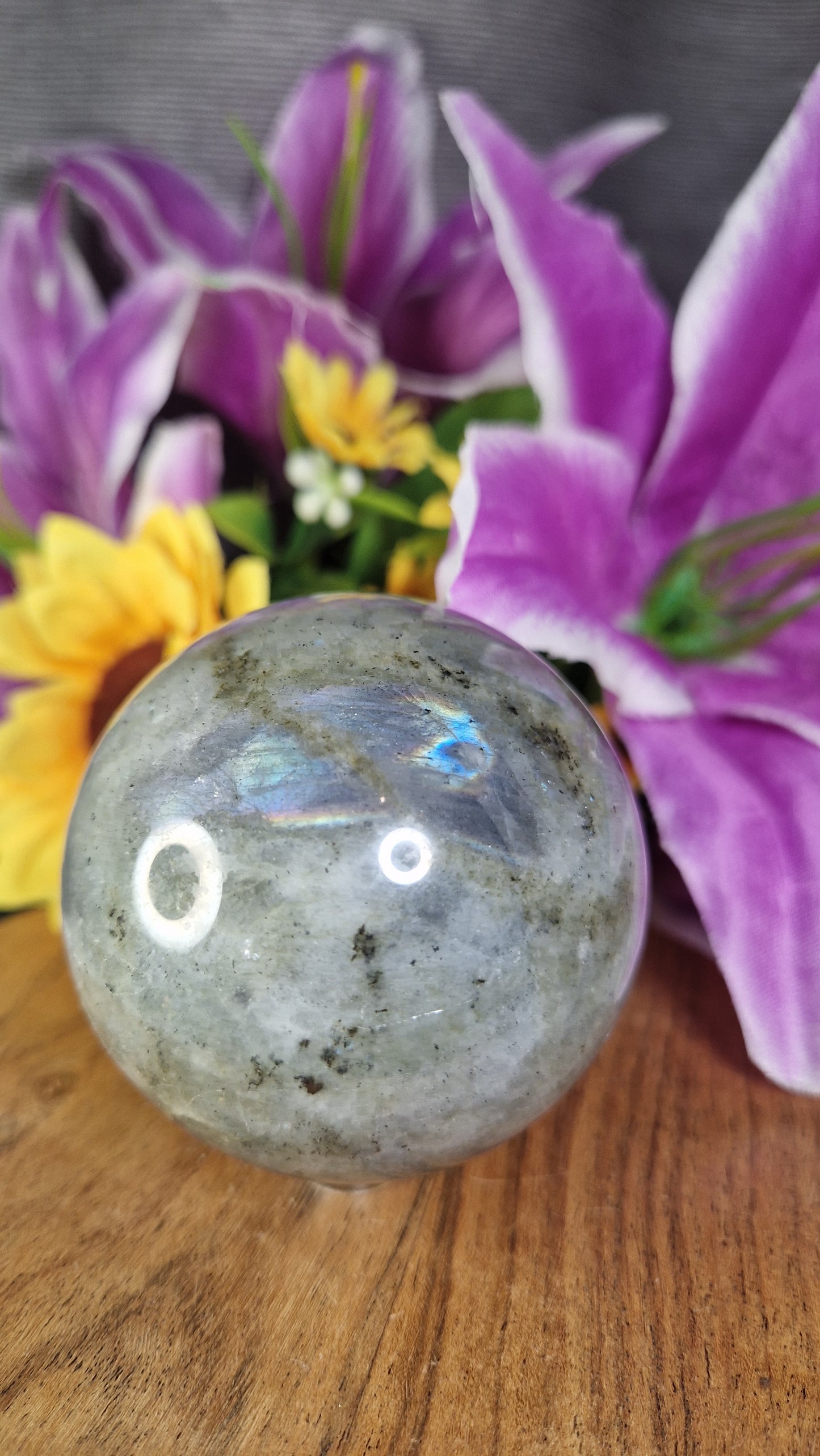 Labradorite Sphere  - 43