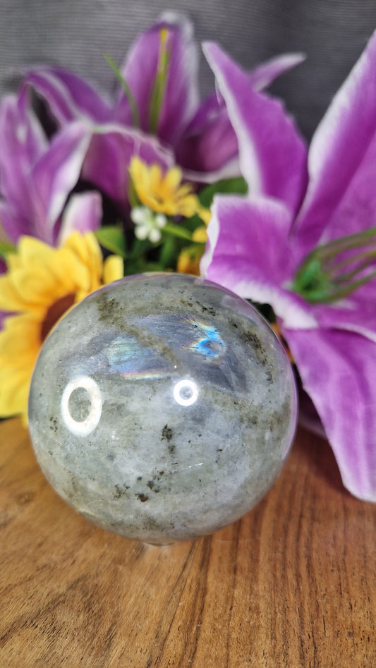 Labradorite Sphere  - 43