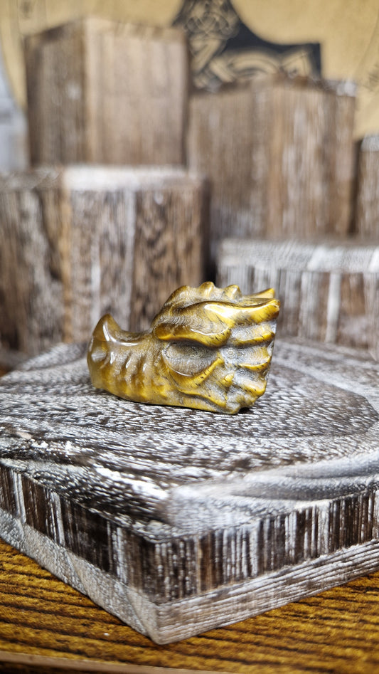 Tiger's Eye Dragon's Head - 16