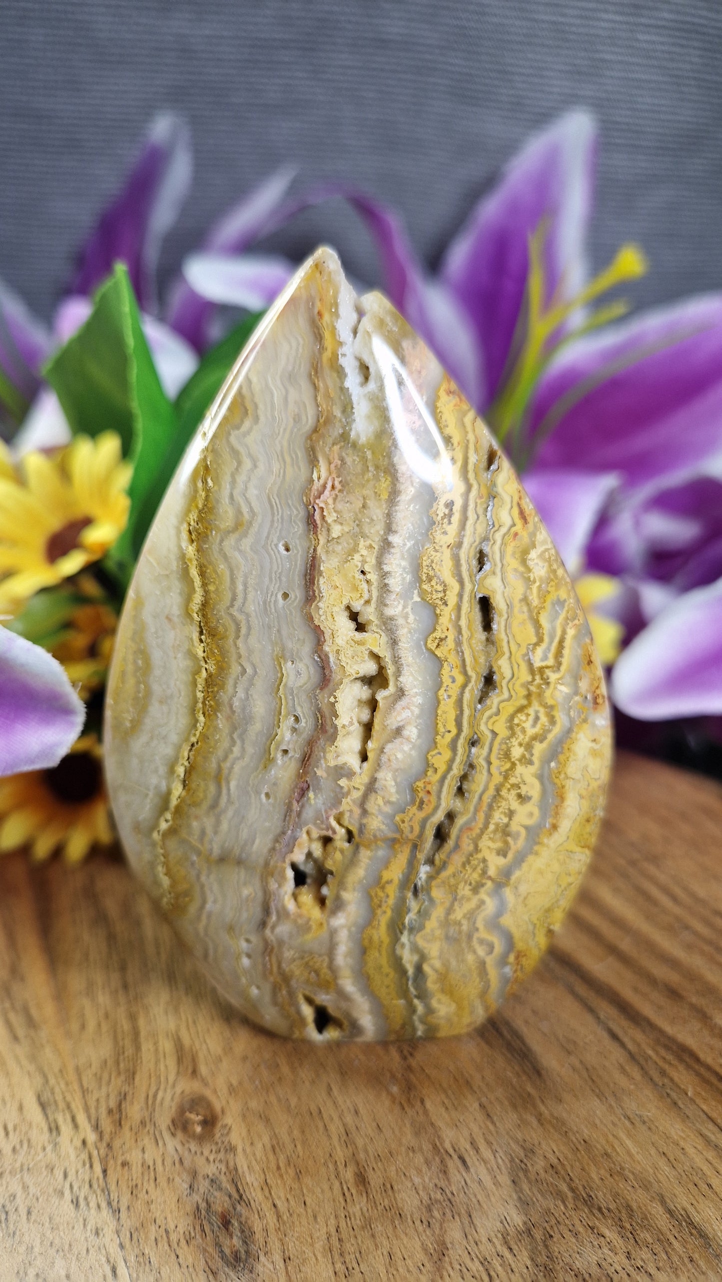 Crazy Lace Agate Flame  - 520
