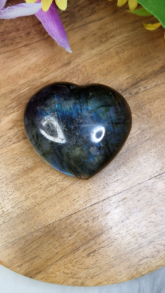 Labradorite Heart - 449