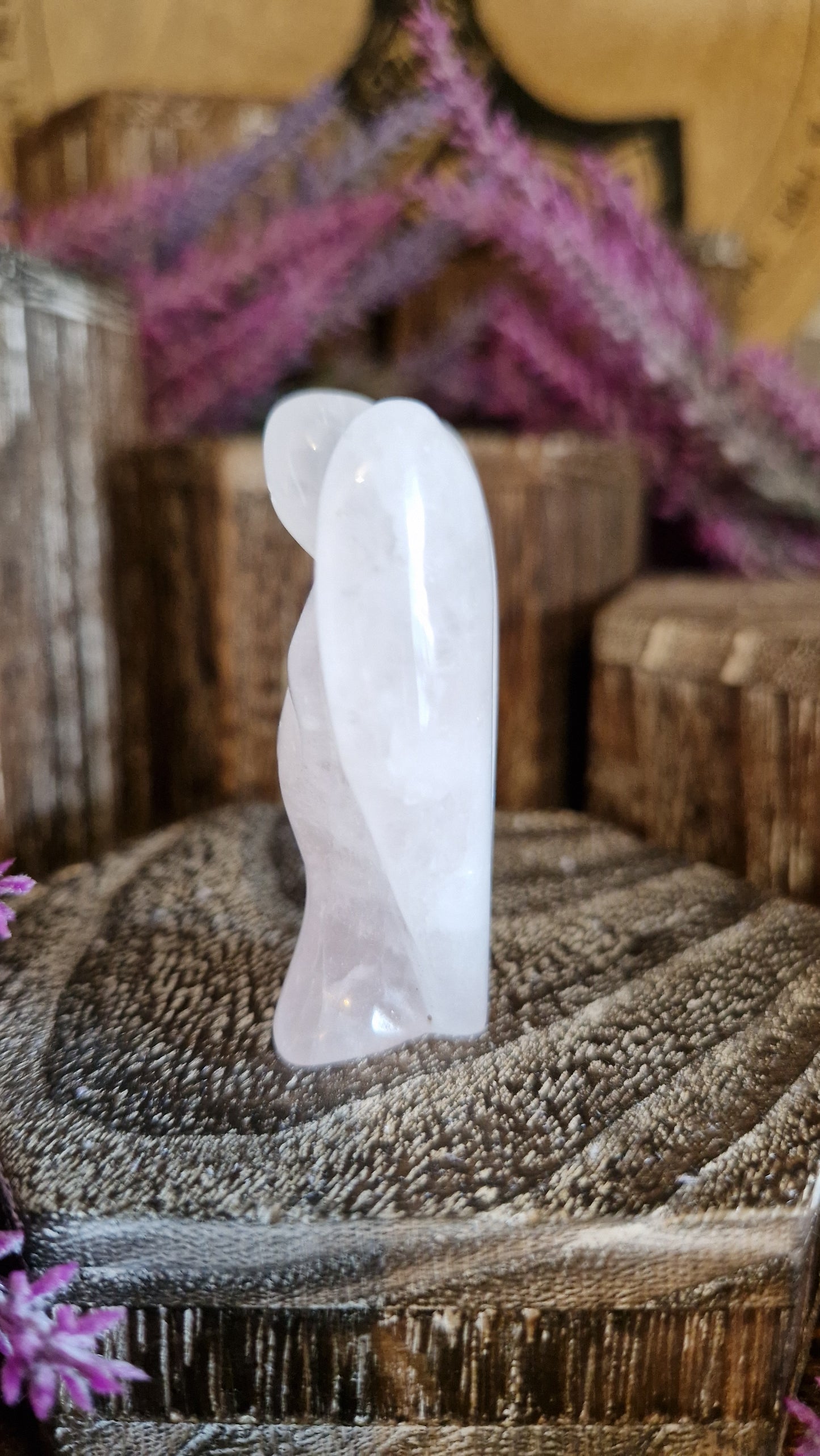 Rose Quartz Angel - 12