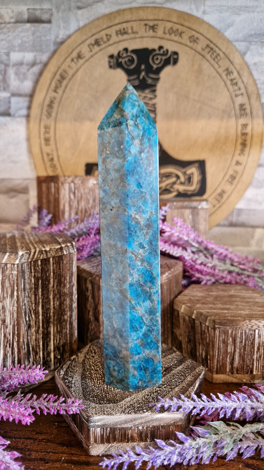 Blue Apatite Tower - 230