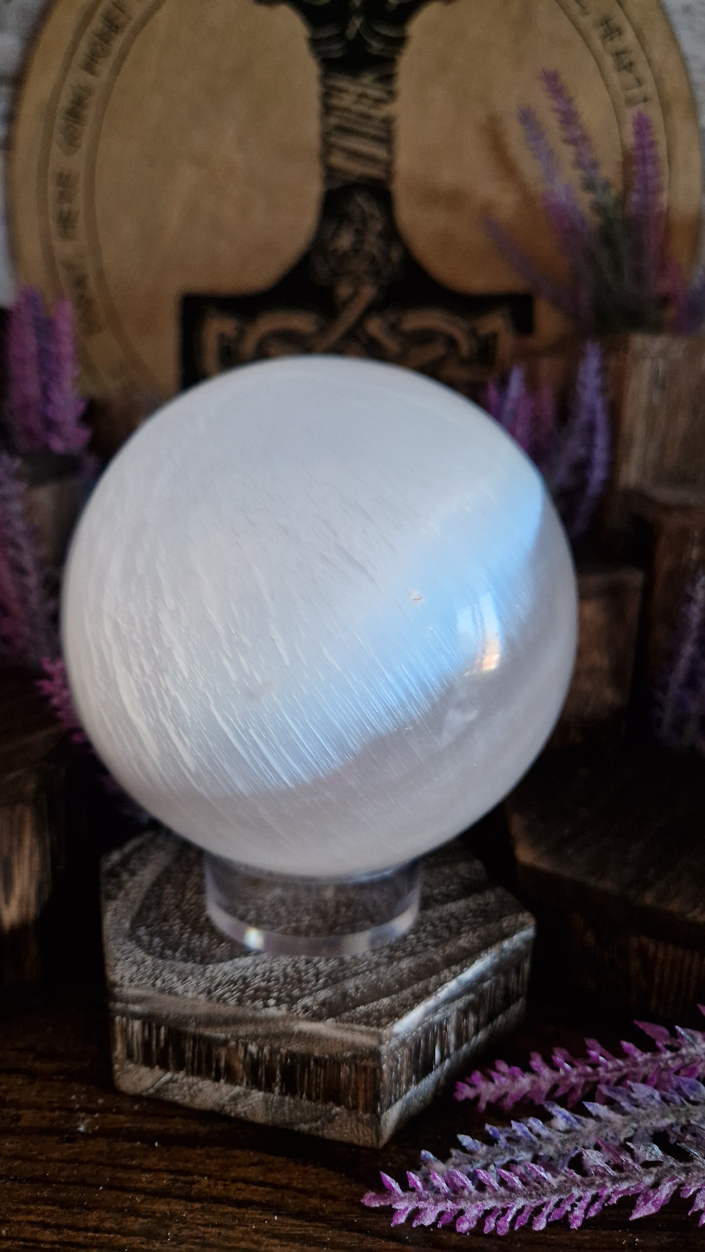 Selenite Sphere