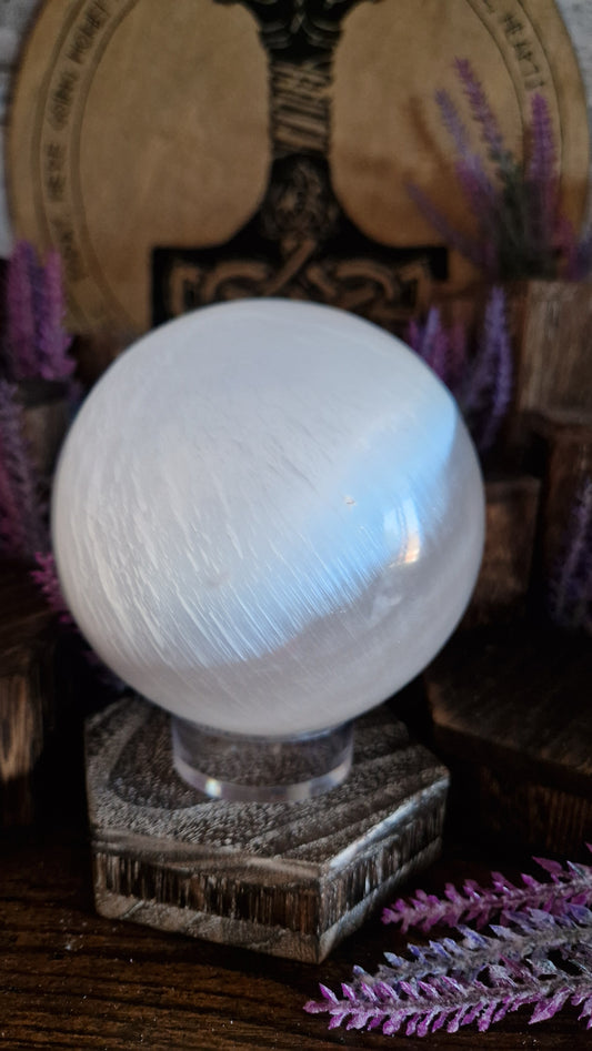 Selenite Sphere