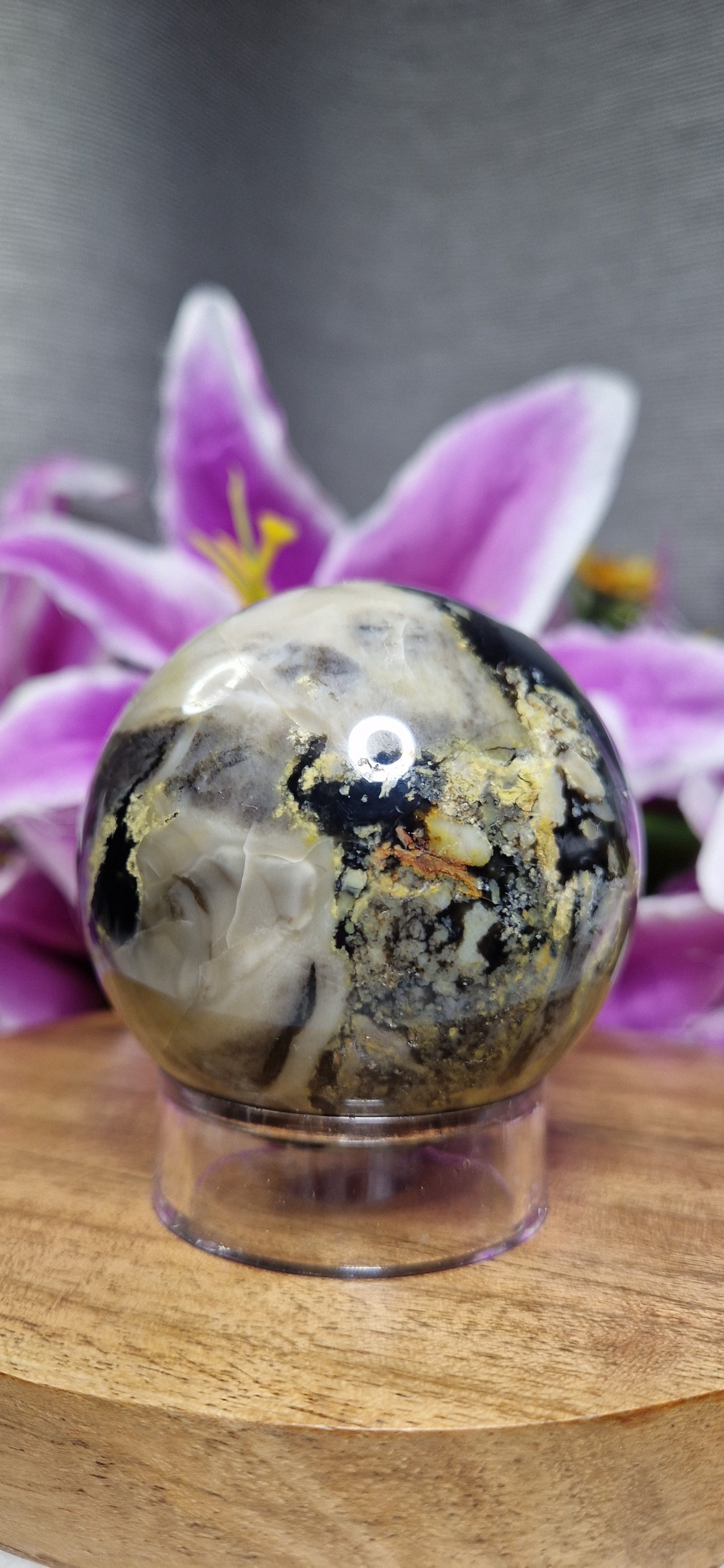 Volcano Agate Sphere - 171