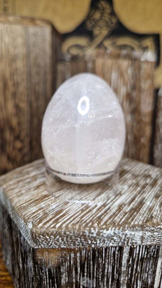 Rose Quartz Egg - 11
