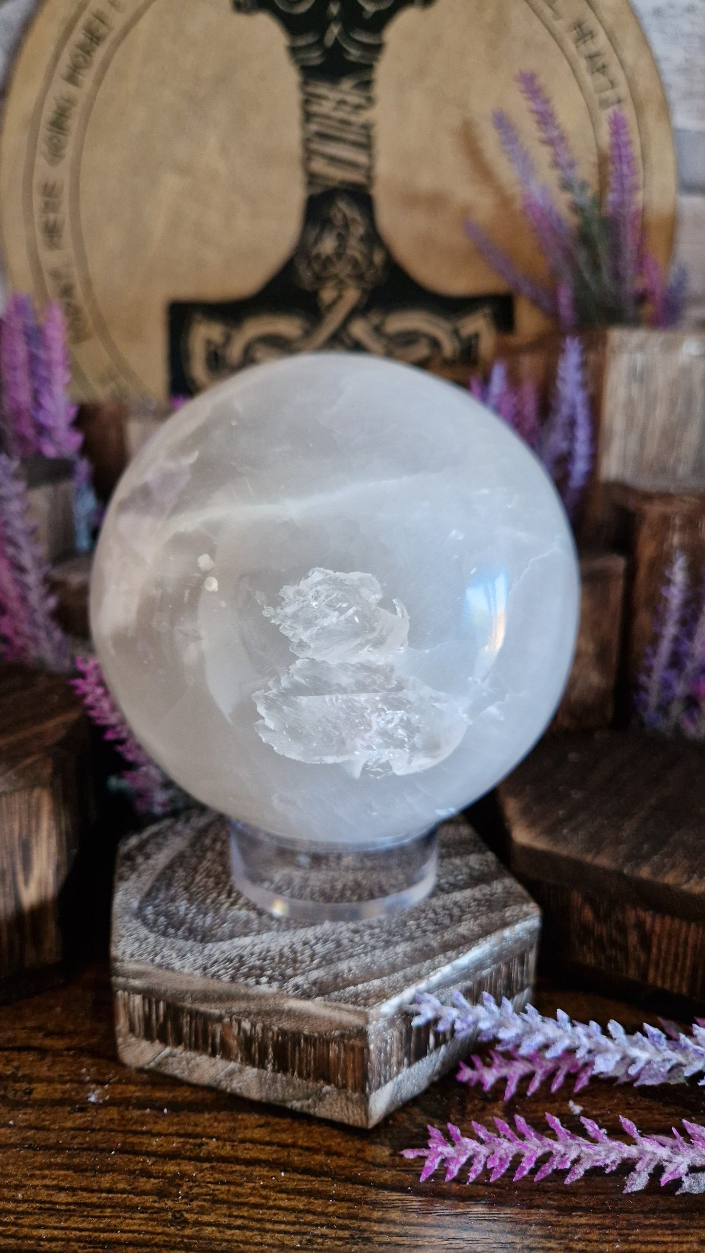 Selenite Sphere