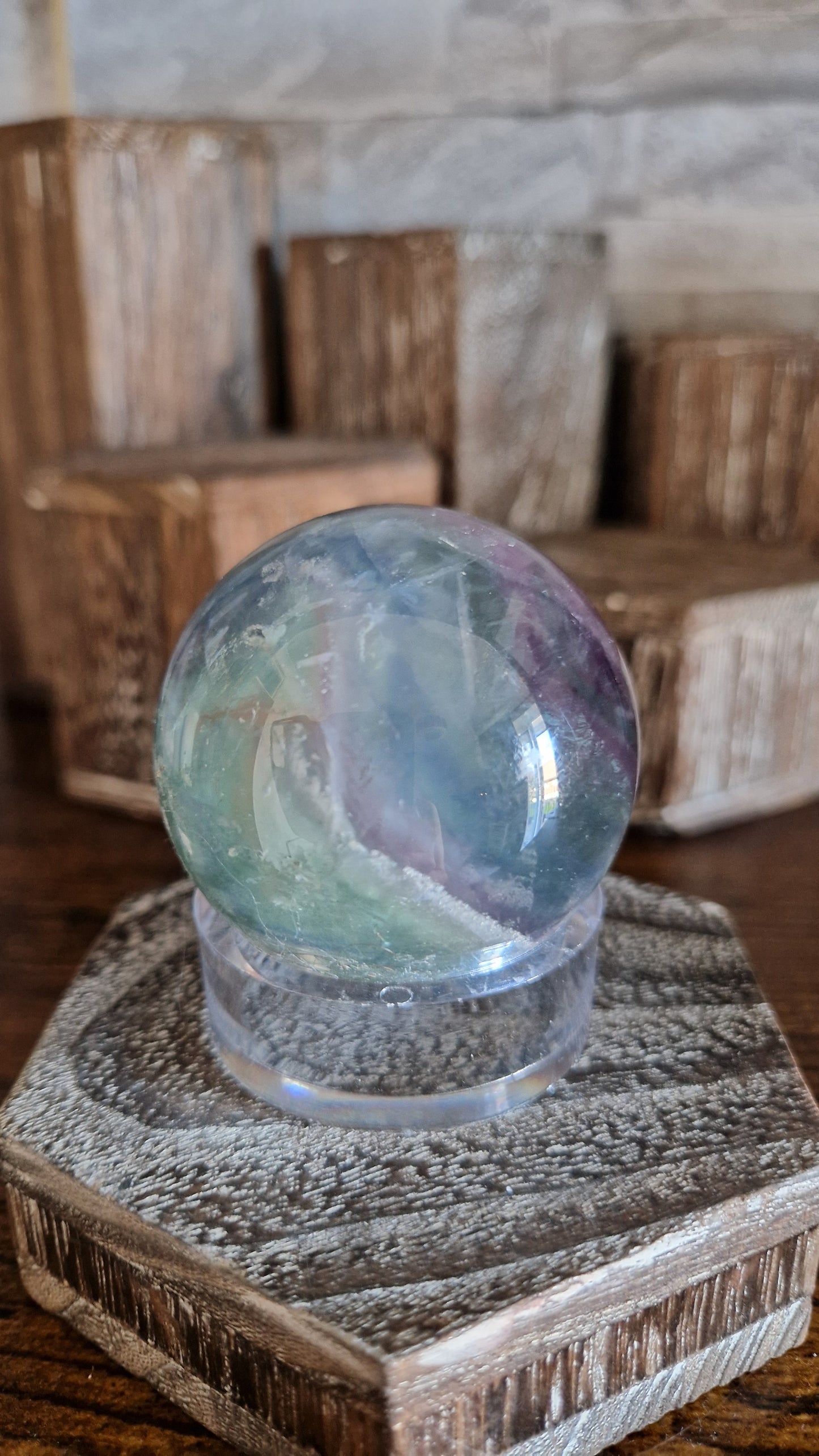 Fluorite Sphere  - 357