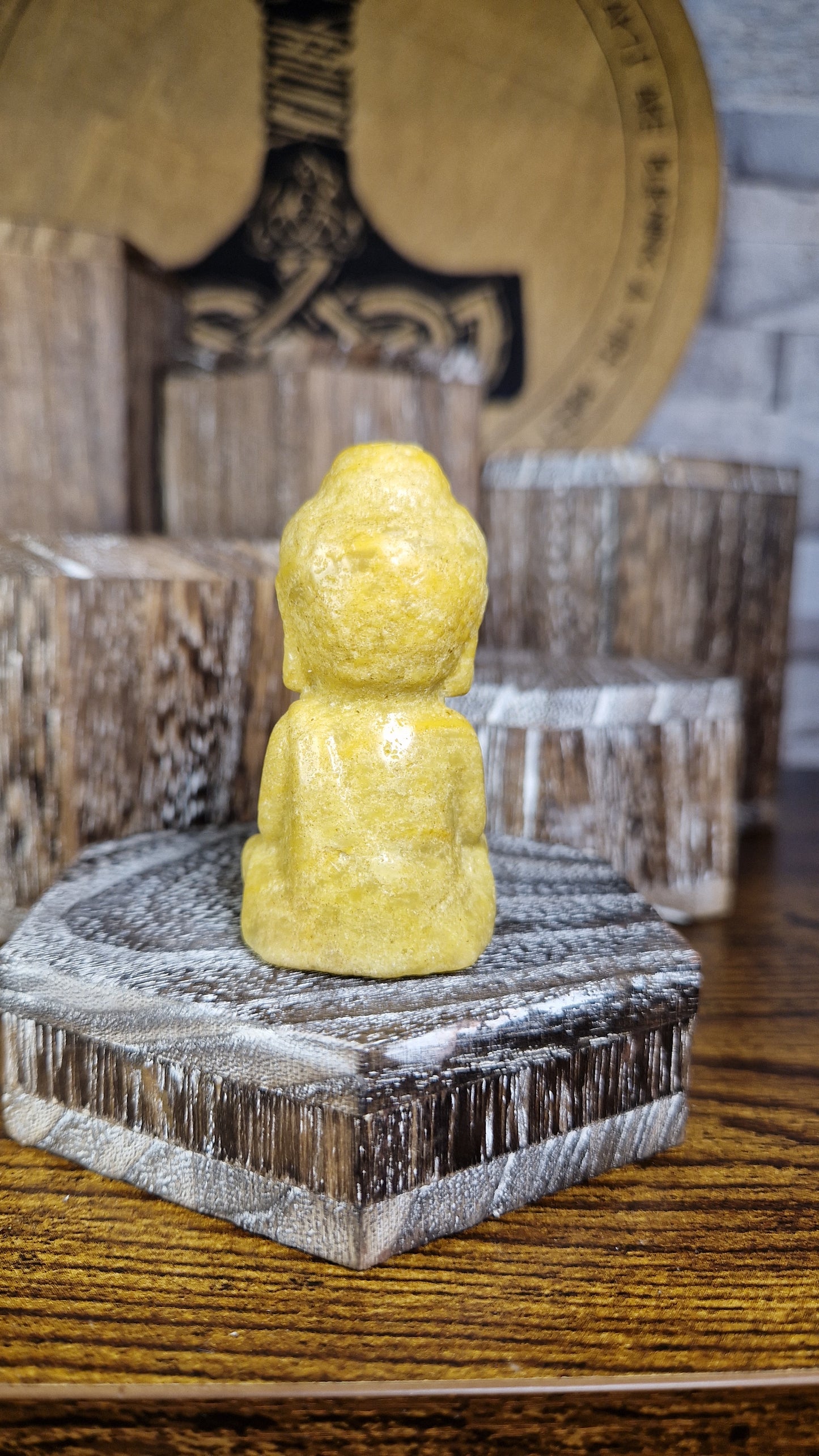 Yellow Jade Buddha - 14