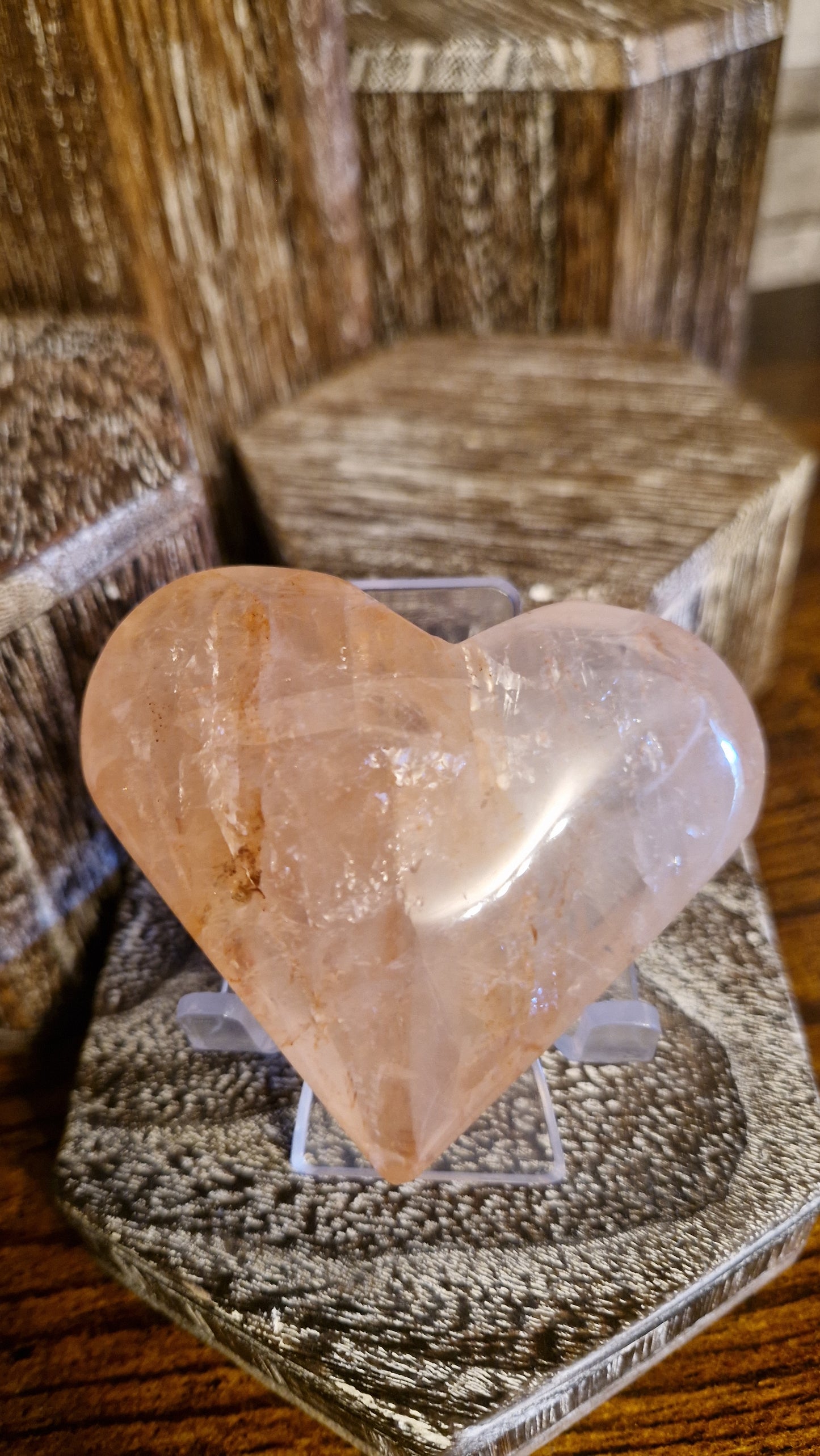 Fire Quartz Heart - 30