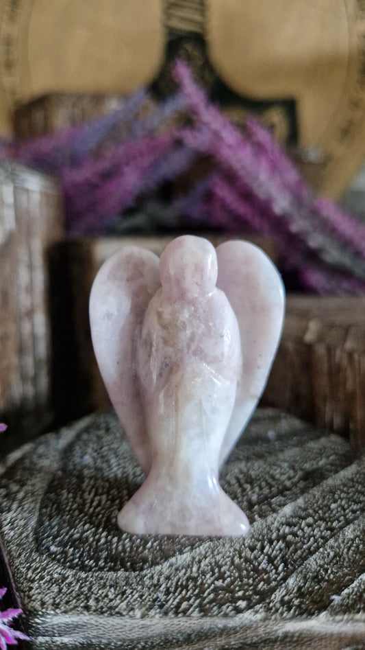 Purple Calcite Angel - 18