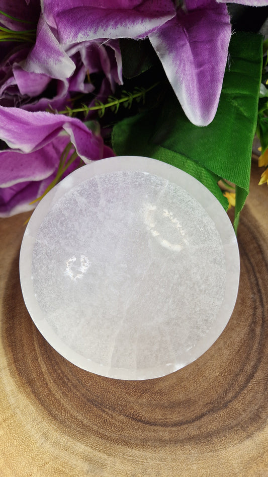 Selenite Round Bowl - 561